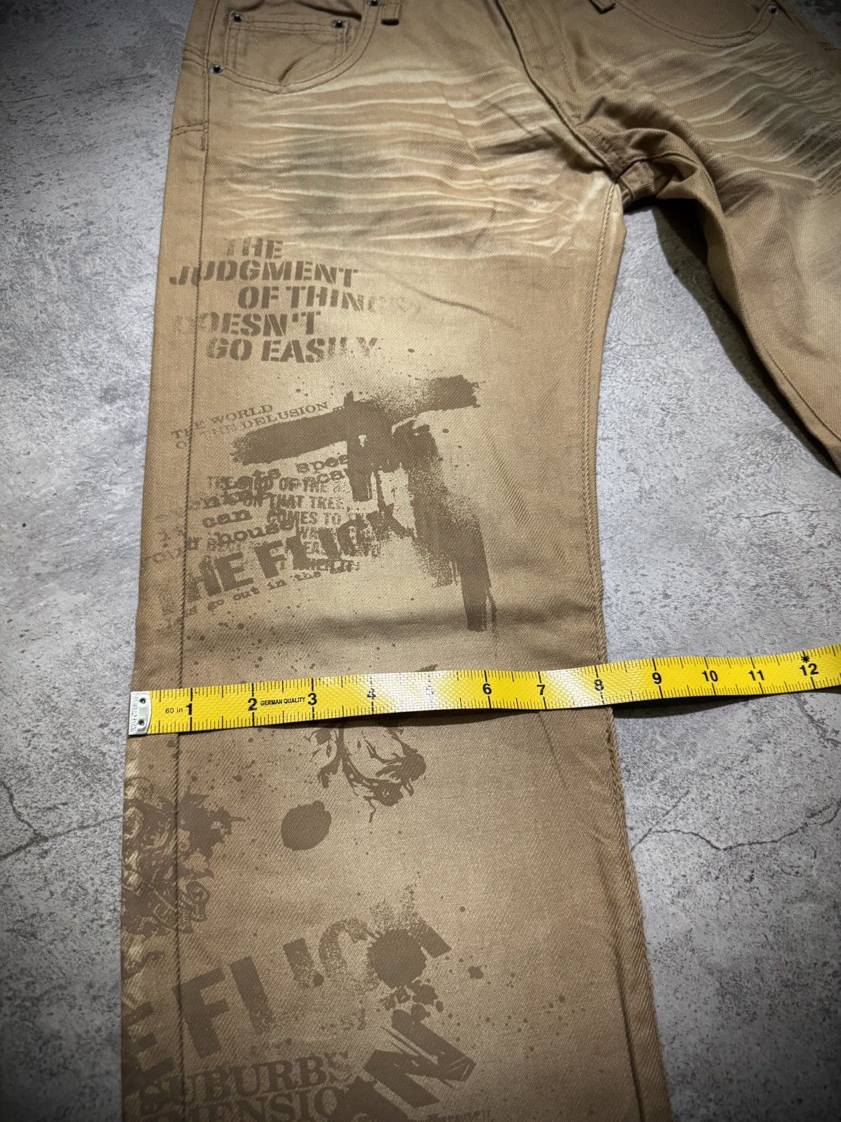 semanticdesign SEMANTICDESIGN IFSIXWASNINE STYLE FADDING BOOTCUT JEANS Size US 30 / EU 46 - 14 Thumbnail