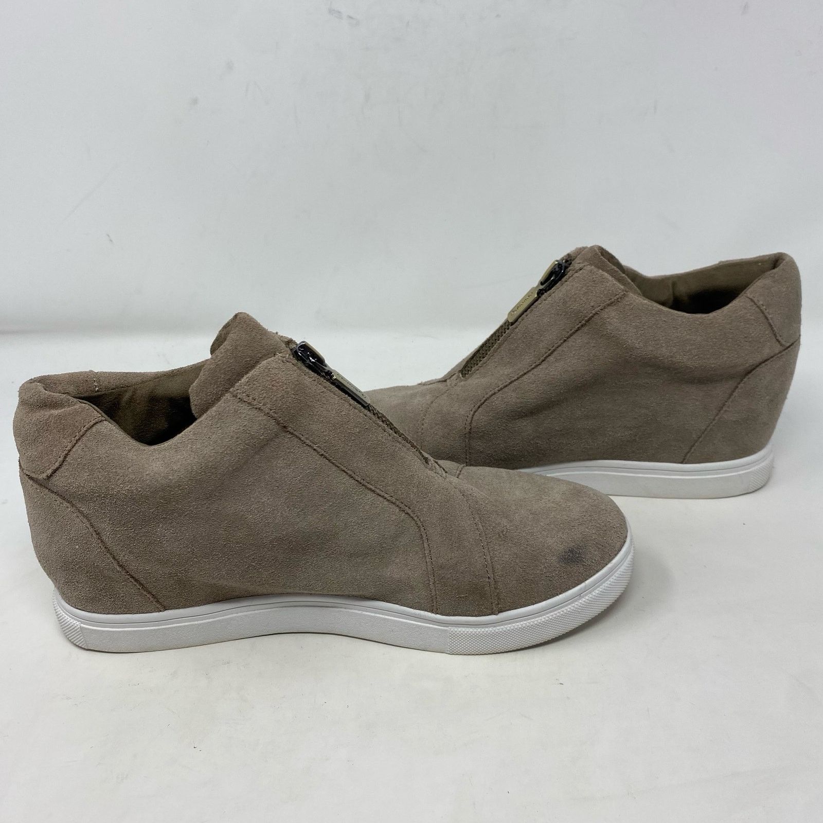 Blondo Blondo Taupe Leather Hidden Wedge Ankle Booties Womens 7.5 Size US 7.5 / IT 37.5 - 6 Thumbnail