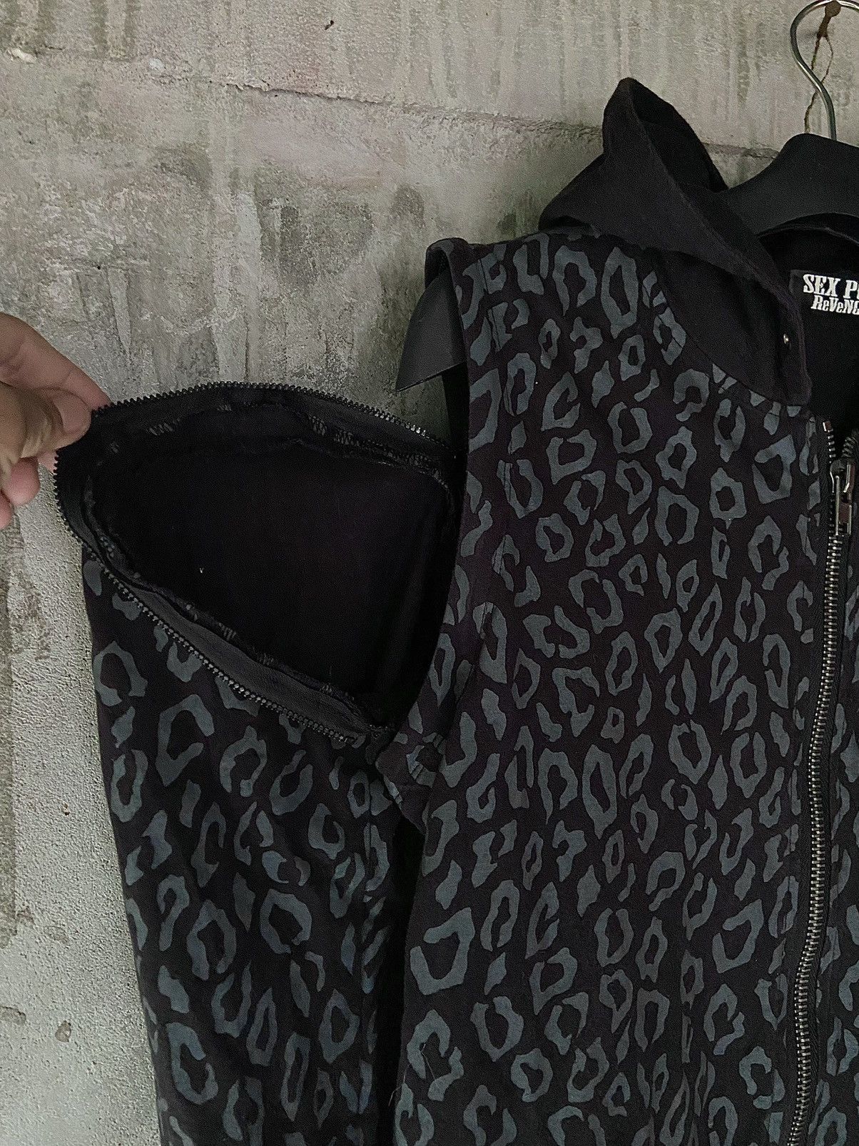 Sex Pot ReVeNGe SEX POT REVENGE PUNK ZIP HOODIE & CAN BE VEST JACKET Size US S / EU 44-46 / 1 - 13 Thumbnail