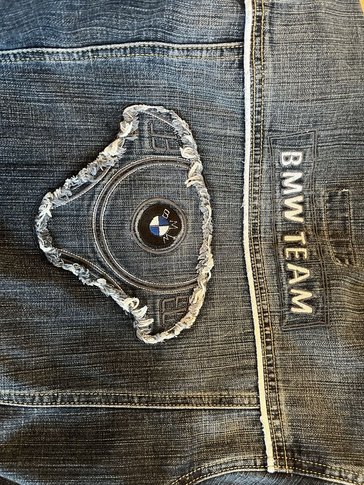 Vintage BMW Denim Jacket y2k Size S / US 4 / IT 40 - 3 Thumbnail