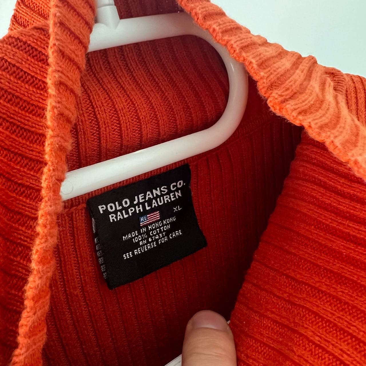 Lauren Ralph Lauren Polo Jeans Co Ralph Lauren Vintage Turtleneck Knitting Size XL / US 12-14 / IT 48-50 - 4 Thumbnail