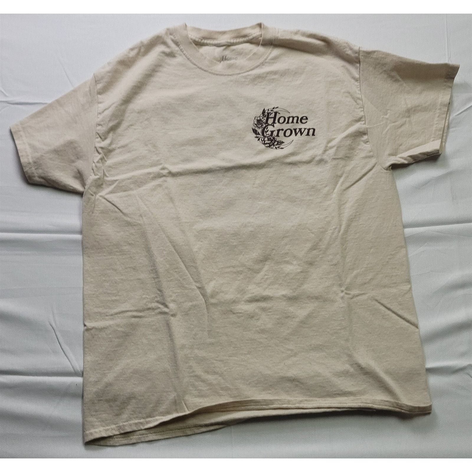 NBDN Nobrandedon Vintage Home Grown Men Large Beige T-Shirt San Francisco Size US L / EU 52-54 / 3 - 1 Thumbnail