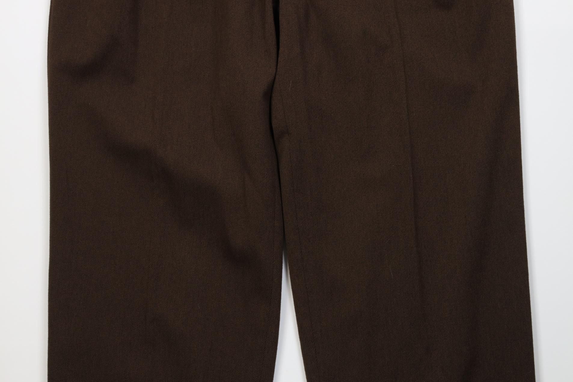 Vintage Vintage 90s Streetwear Gabardine Wide Leg Chino Pants Size US 36 / EU 52 - 3 Thumbnail