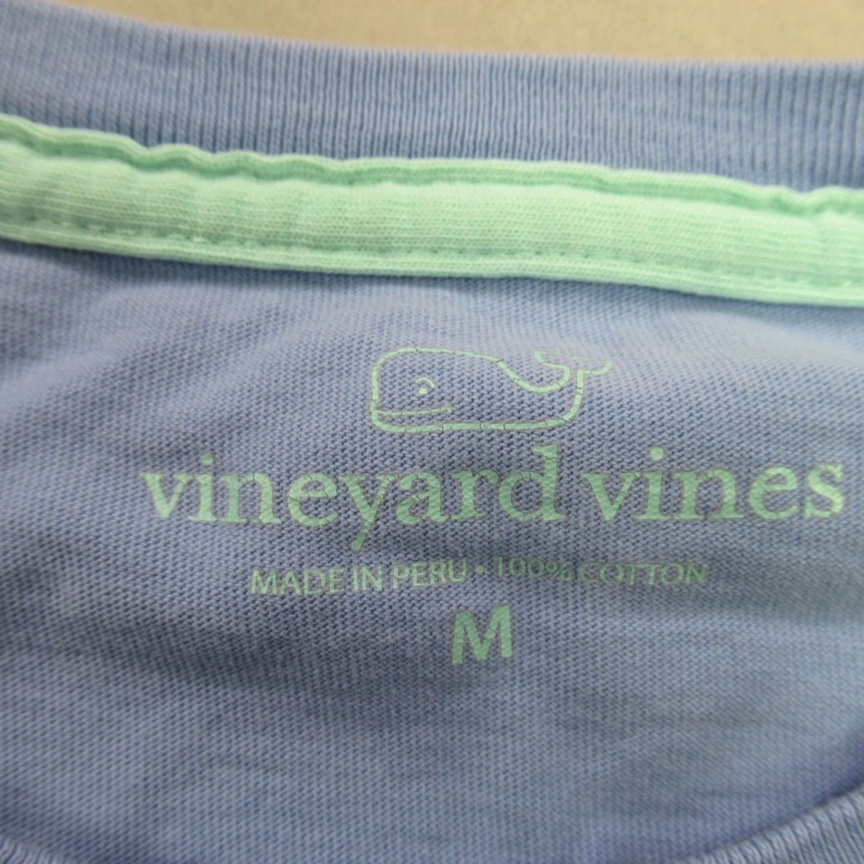Vineyard Vines Vineyard Vines Shirt Mens Medium Blue Long Sleeve Crew Neck Pocket Casual Size US M / EU 48-50 / 2 - 4 Thumbnail