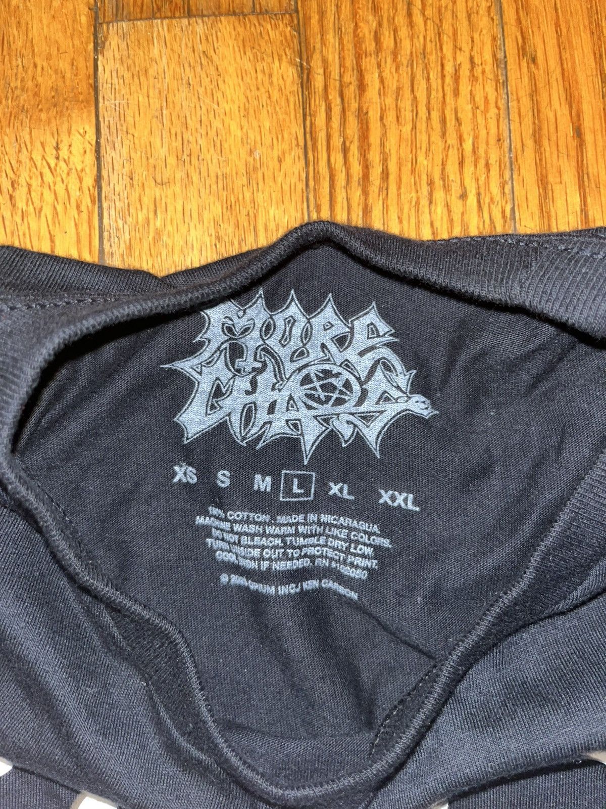 Ken Carson Ken Carson “More Chaos” Gun tee Size US L / EU 52-54 / 3 - 2 Thumbnail
