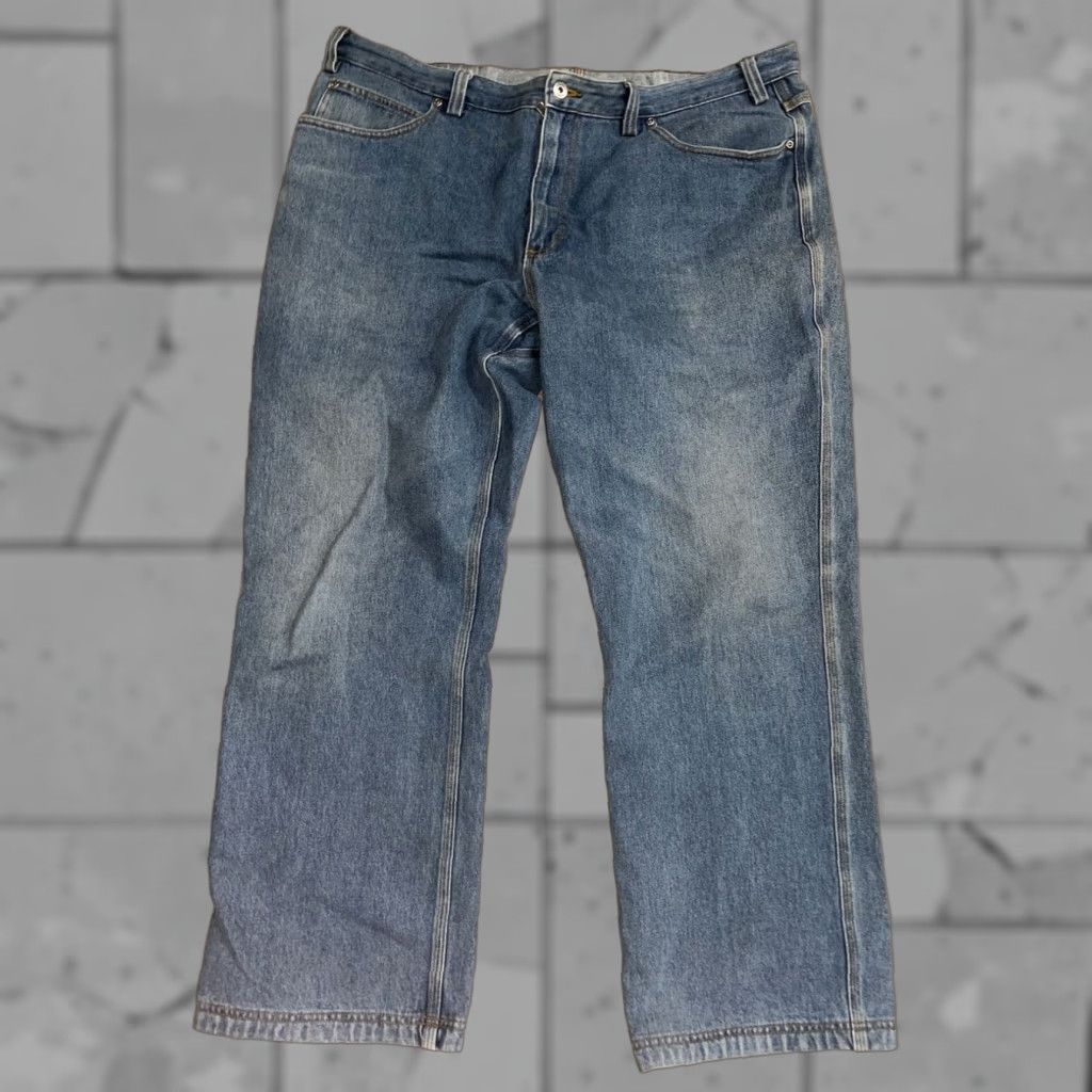 CO Duluth Trading Co Straight Jeans Mens 44 x 32 Blue Size US 44 / EU 60 - 1 Thumbnail