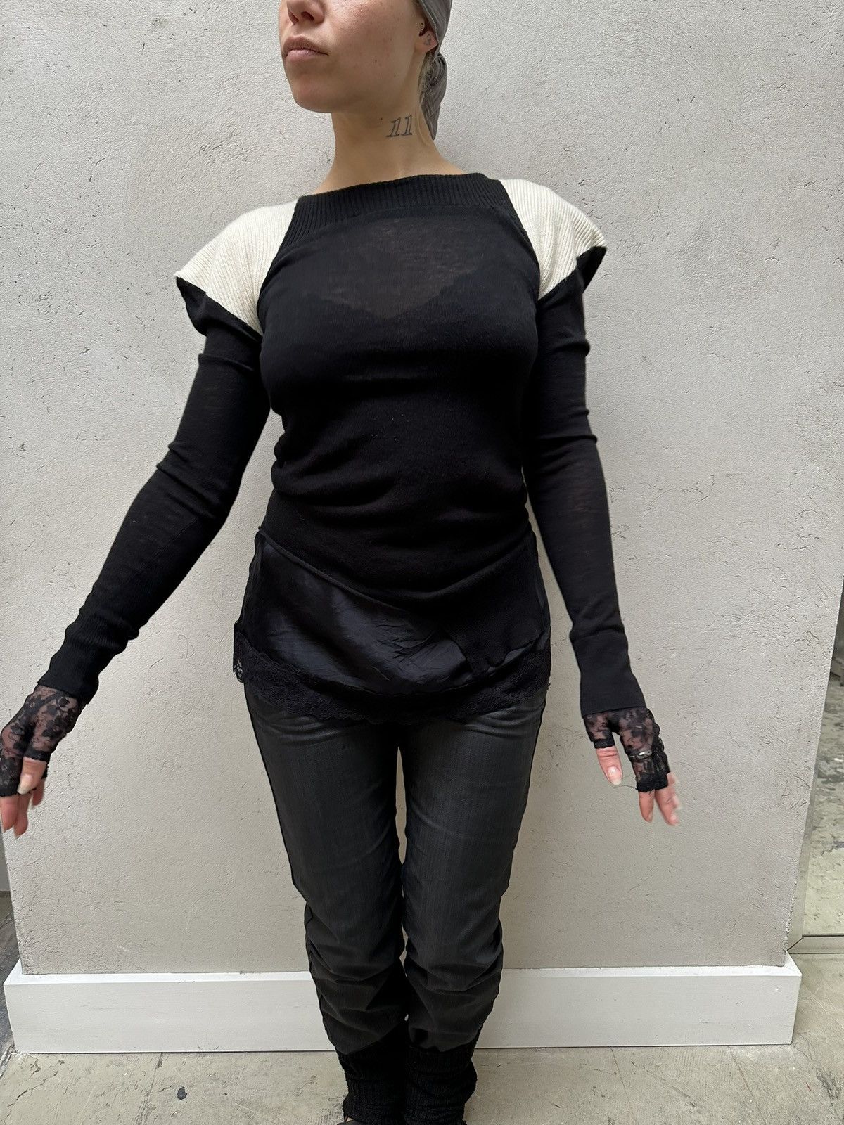 Japanese Brand Japanese designer full nelson shoulder pads top Size M / US 6-8 / IT 42-44 - 3 Thumbnail