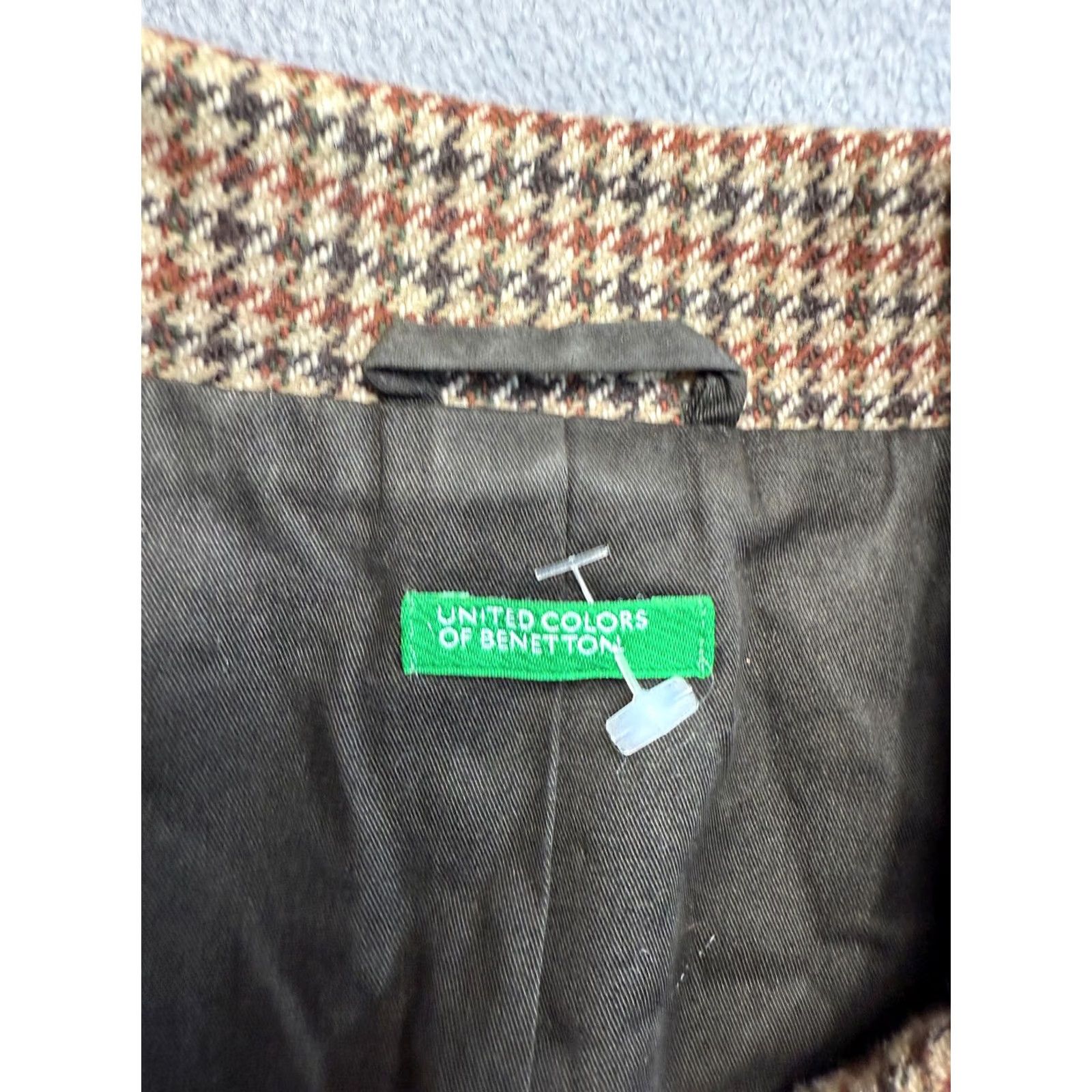United Colors Of Benetton United Colors of Benetton Blazer Jacket Wool Blend size 42 Womens Size M / US 6-8 / IT 42-44 - 2 Thumbnail