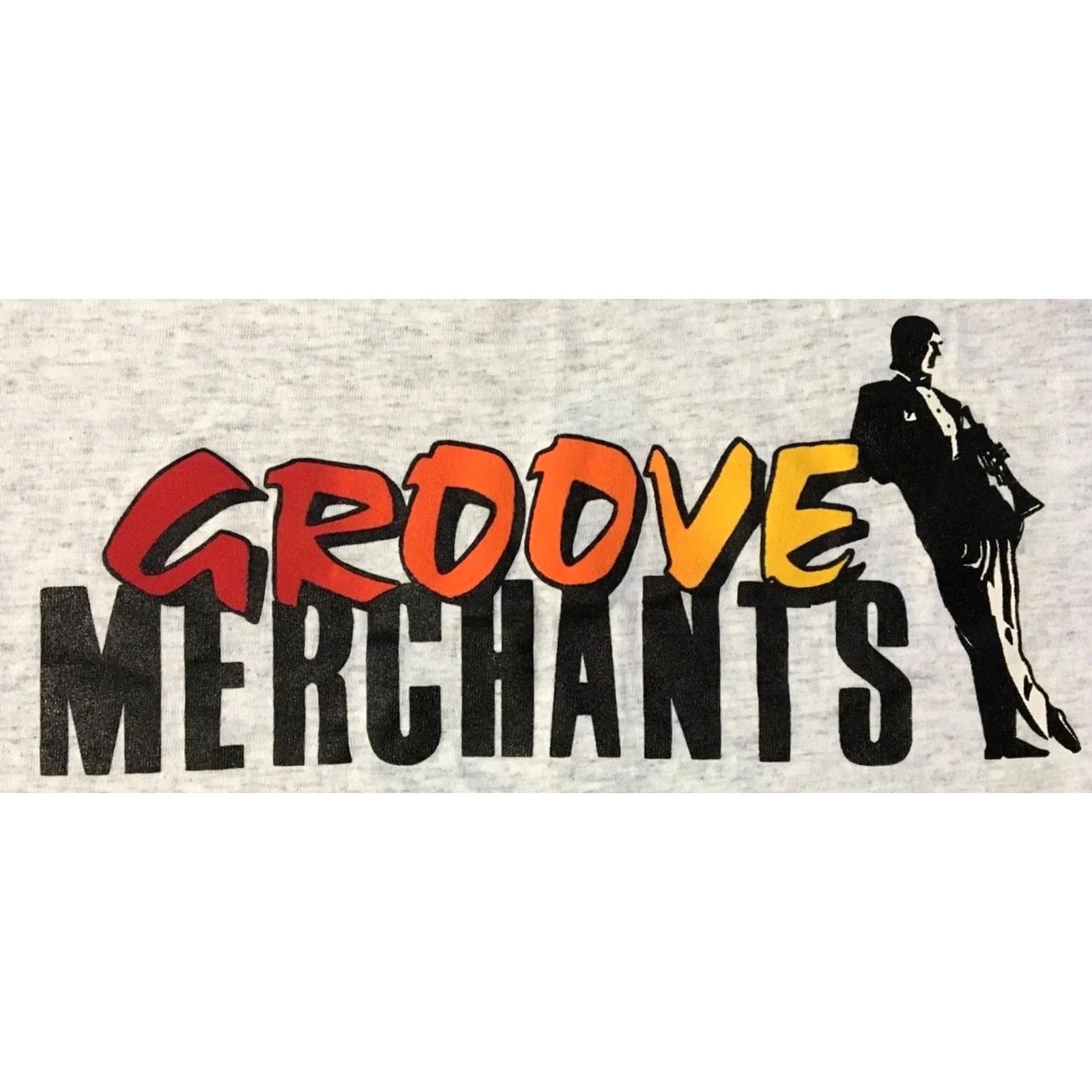 Vintage VINTAGE Groove Merchants Band Faded Shirt M USA Jazz Gray Short Sleeve T-Shirt Mens 90s 80s 70s Rock Grunge Concert Festival Music USA Band Size US M / EU 48-50 / 2 - 2 Thumbnail
