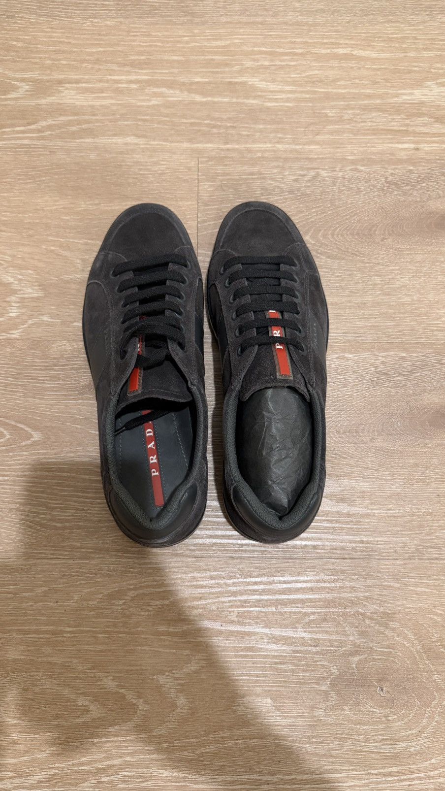 Prada Prada Men’s suede sneakers Size US 9 / EU 42 - 4 Thumbnail