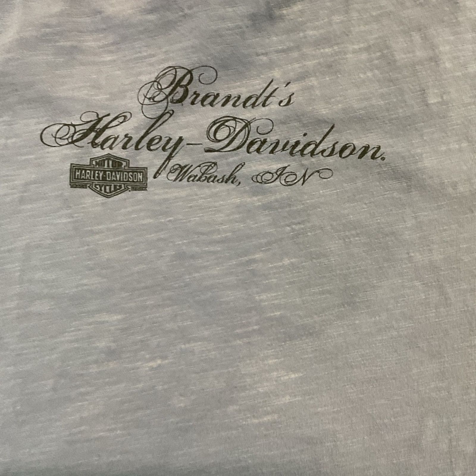 Harley Davidson Ladies Harley Davidson “Wabash,In” T-shirt Size L / US 10 / IT 46 - 6 Thumbnail