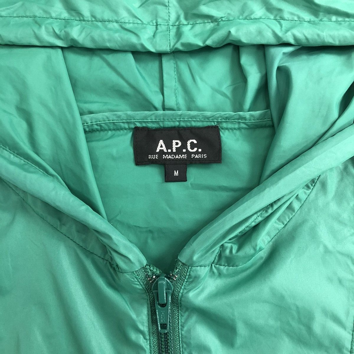 A.P.C. × Designer A.P.C Paris Packable Parachute Light Anorak Jacket Size US M / EU 48-50 / 2 - 7 Thumbnail