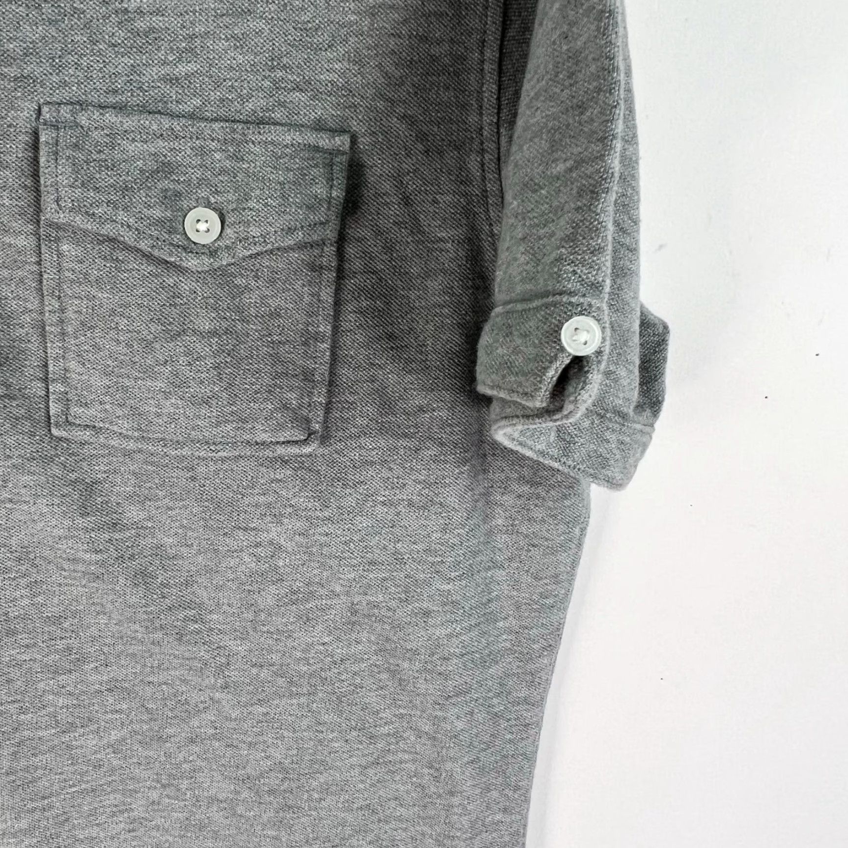 Vintage Vintage Michael Bastain Polo Shirt Men's XL Short Sleeve Gray Collared Logo Casual Size US XL / EU 56 / 4 - 3 Thumbnail