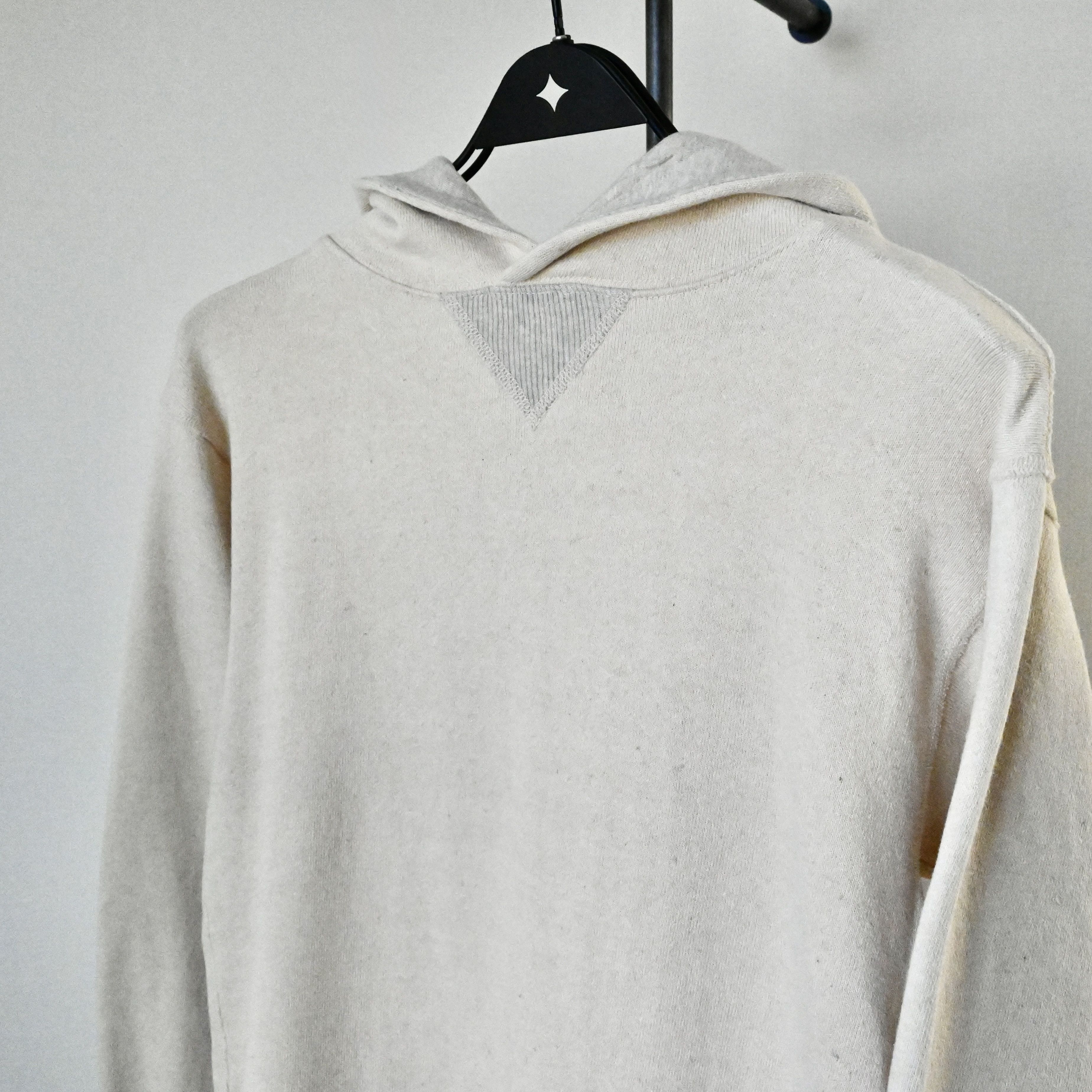 Kapital Kapital cotton&hemp French-terry fish tail hoodie, oatmeal Size US S / EU 44-46 / 1 - 4 Thumbnail