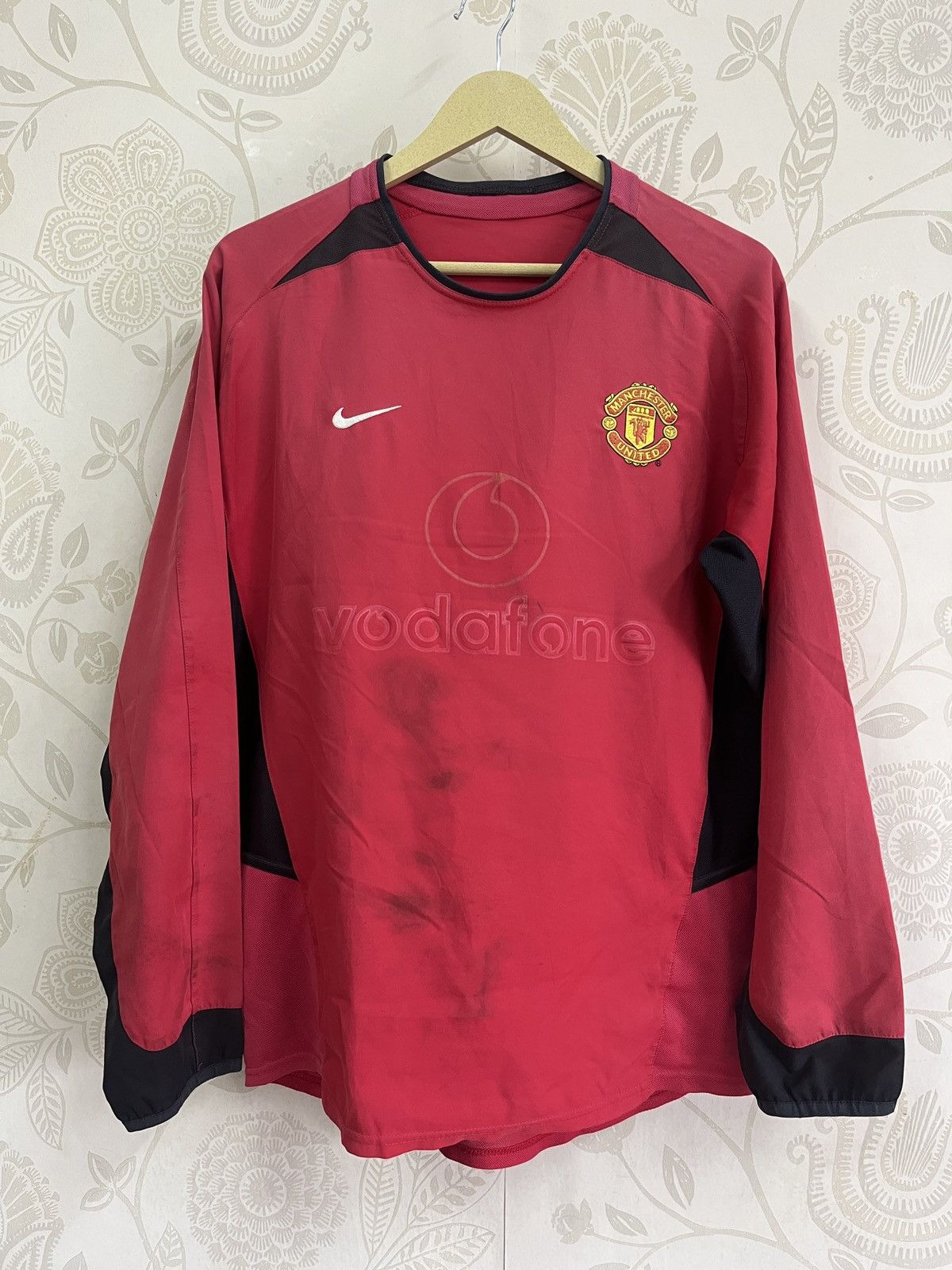 Nike × Vintage Vintage Man Utd Beckham Ronaldo 2003 Jersey Size US M / EU 48-50 / 2 - 1 Thumbnail