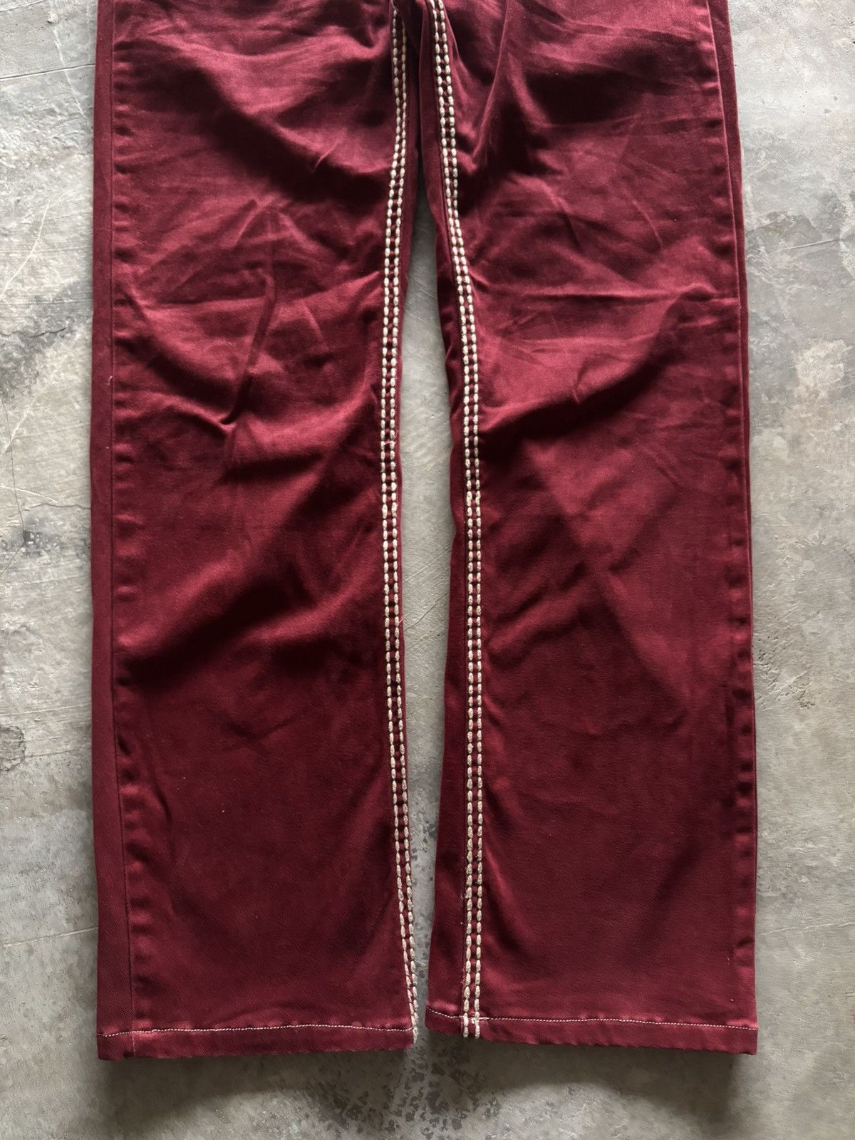 Japanese Brand PHANTOM DENIM chrome hearts inspired style cross punk goth Size US 34 / EU 50 - 11 Thumbnail