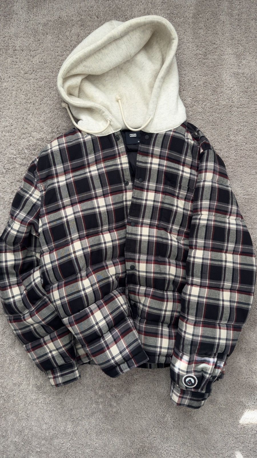 【KITH】Sterling Quilted Shirt Puffer XL Kith Kith Sterling Quilted Shirt Puffer | Grailed