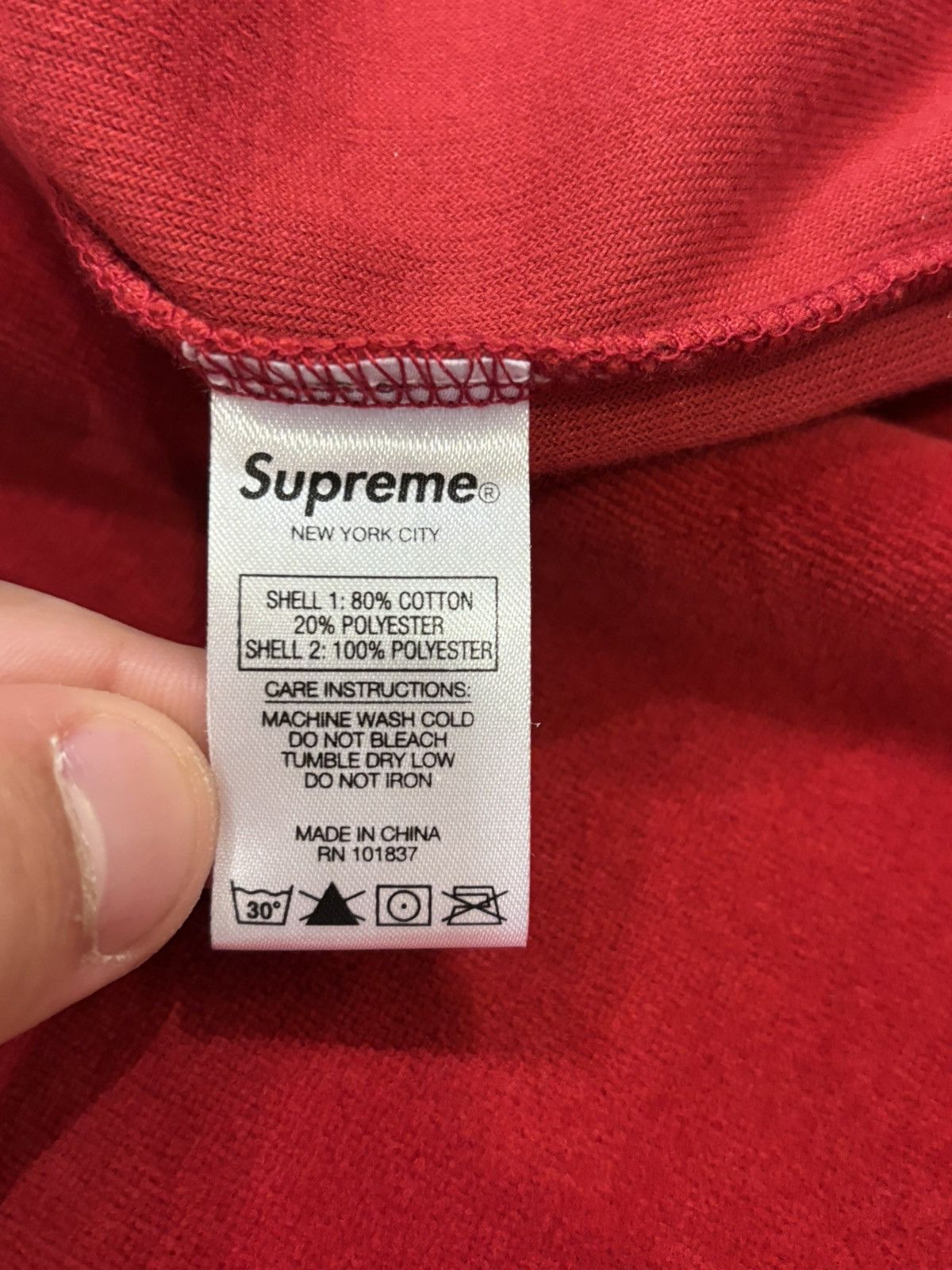 Supreme Supreme Velour Baseball Jersey Size US M / EU 48-50 / 2 - 4 Thumbnail