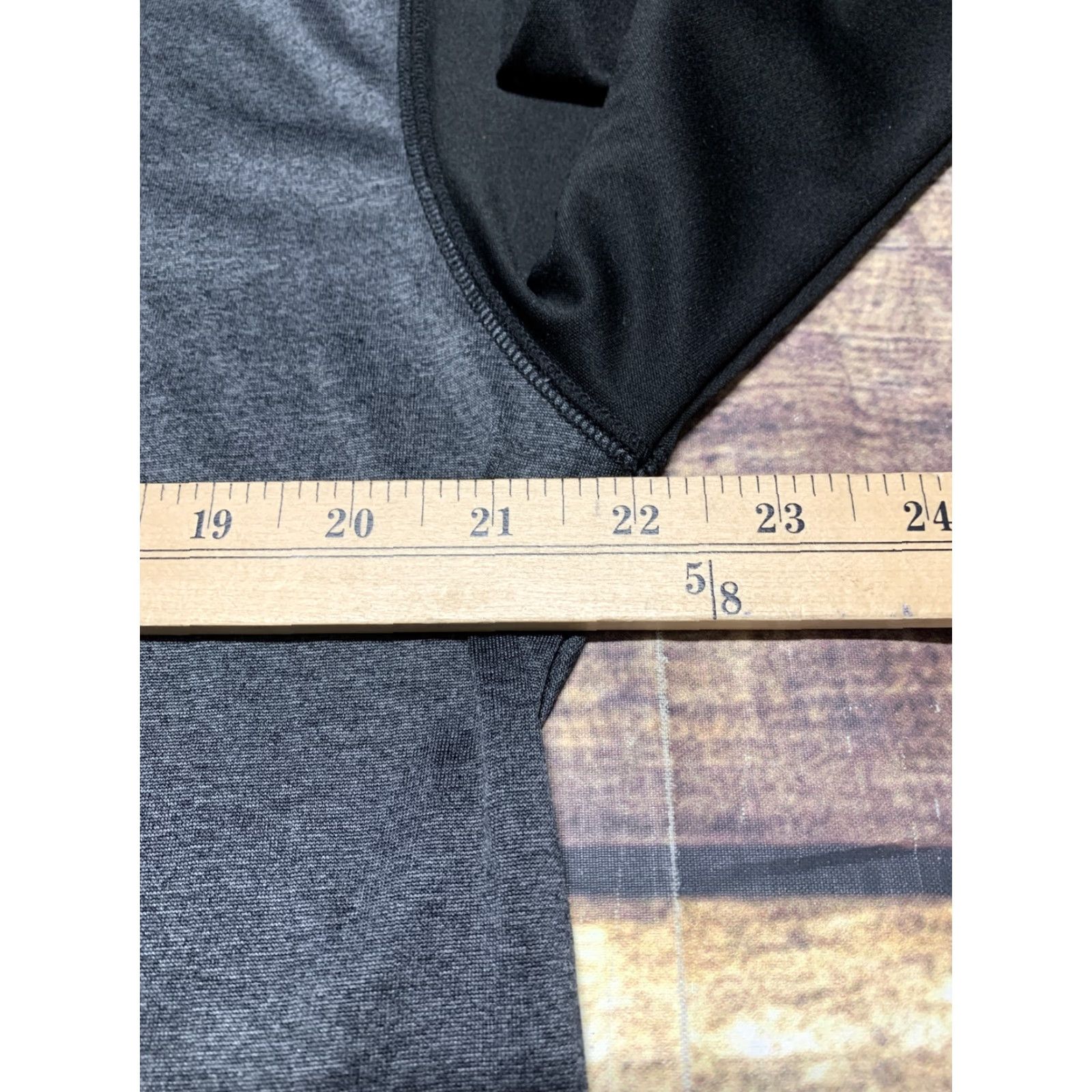 Vintage Badger Sport 1/4 Zip Pullover Shirt Mens Large Black Gray Active Lightweight Casual Sportswear Size US L / EU 52-54 / 3 - 6 Thumbnail