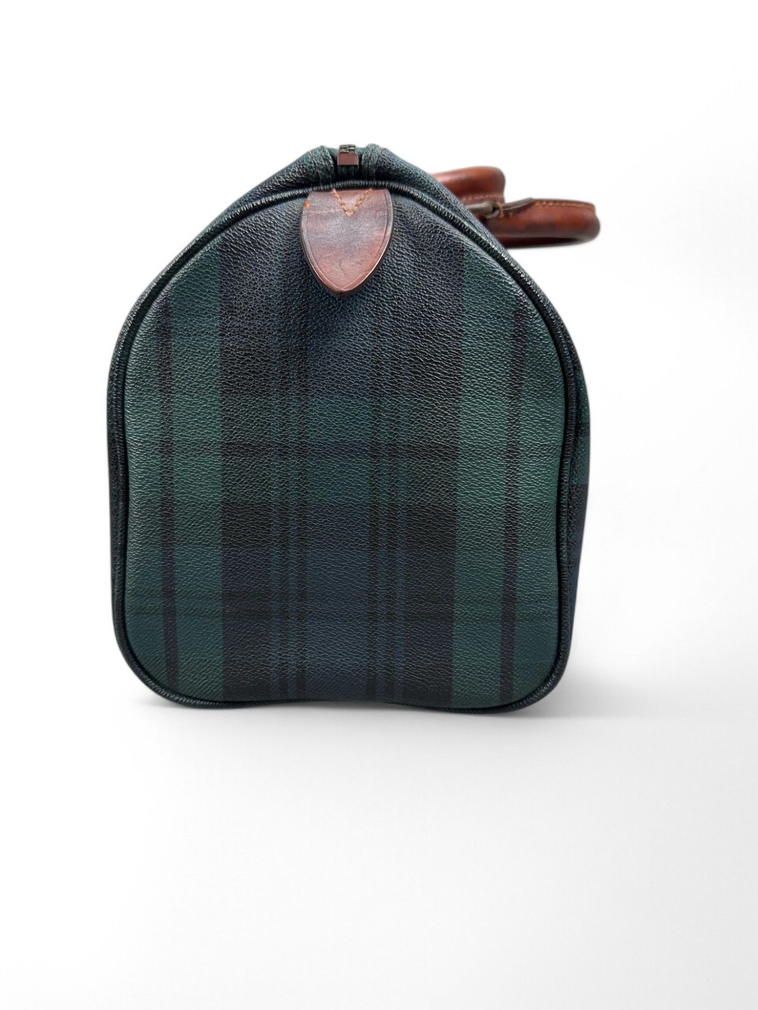 Polo Ralph Lauren Ralph Lauren - Blackwatch Plaid Green Handbag Boston Size ONE SIZE - 9 Thumbnail