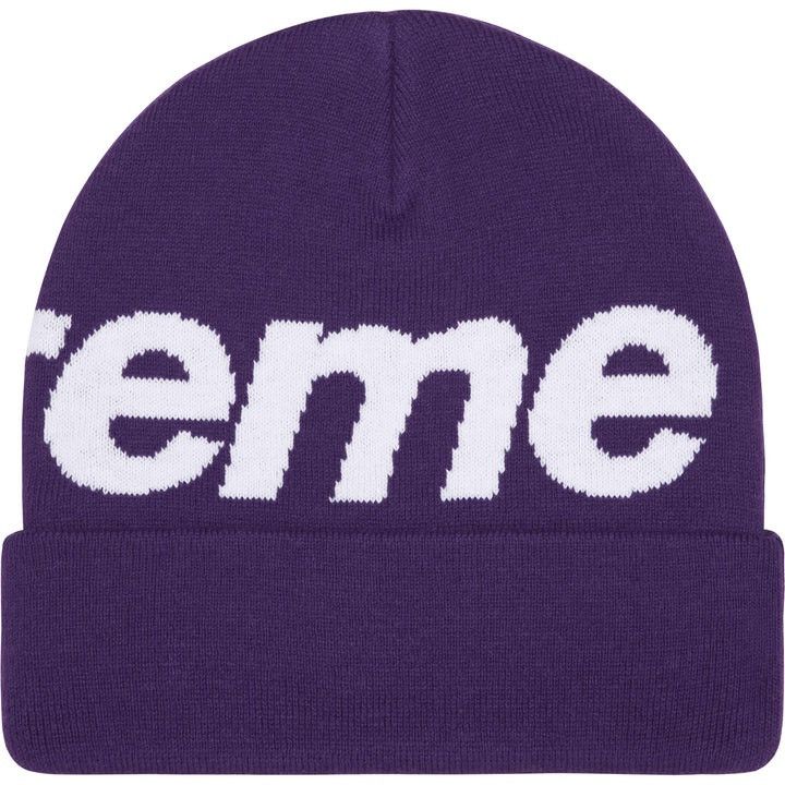 Supreme Big Logo Beanie Size ONE SIZE - 2 Thumbnail