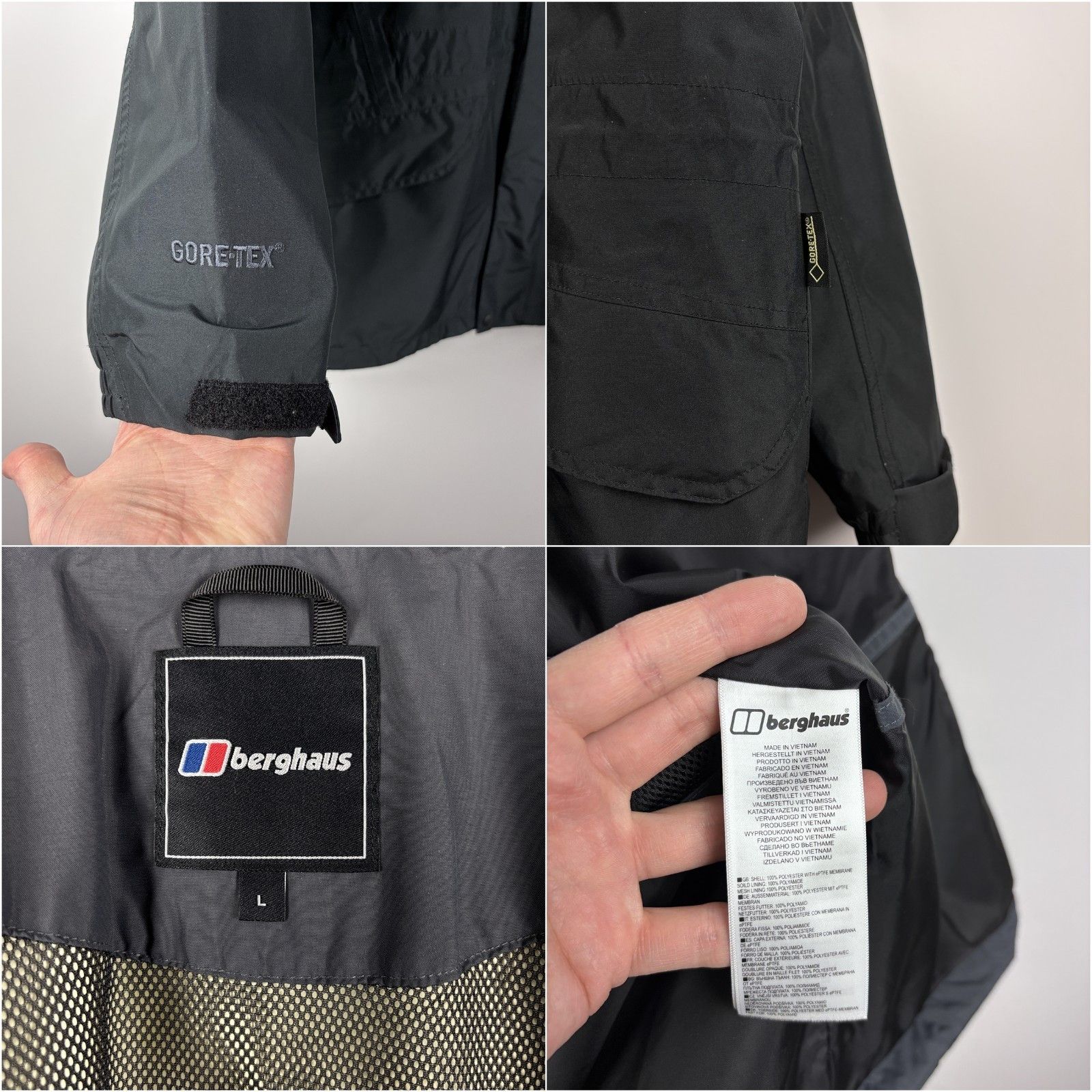 Berghaus Berghaus Cornice Gore-Tex InterActive Jacket Outdoor Black L Size US L / EU 52-54 / 3 - 9 Thumbnail
