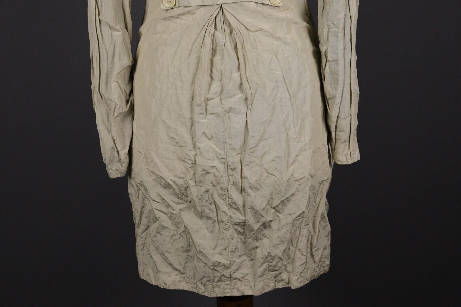 Transit Transit Par Such TR-900 Beige Metal Coat Jacket Size 1 Size M / US 6-8 / IT 42-44 - 7 Thumbnail