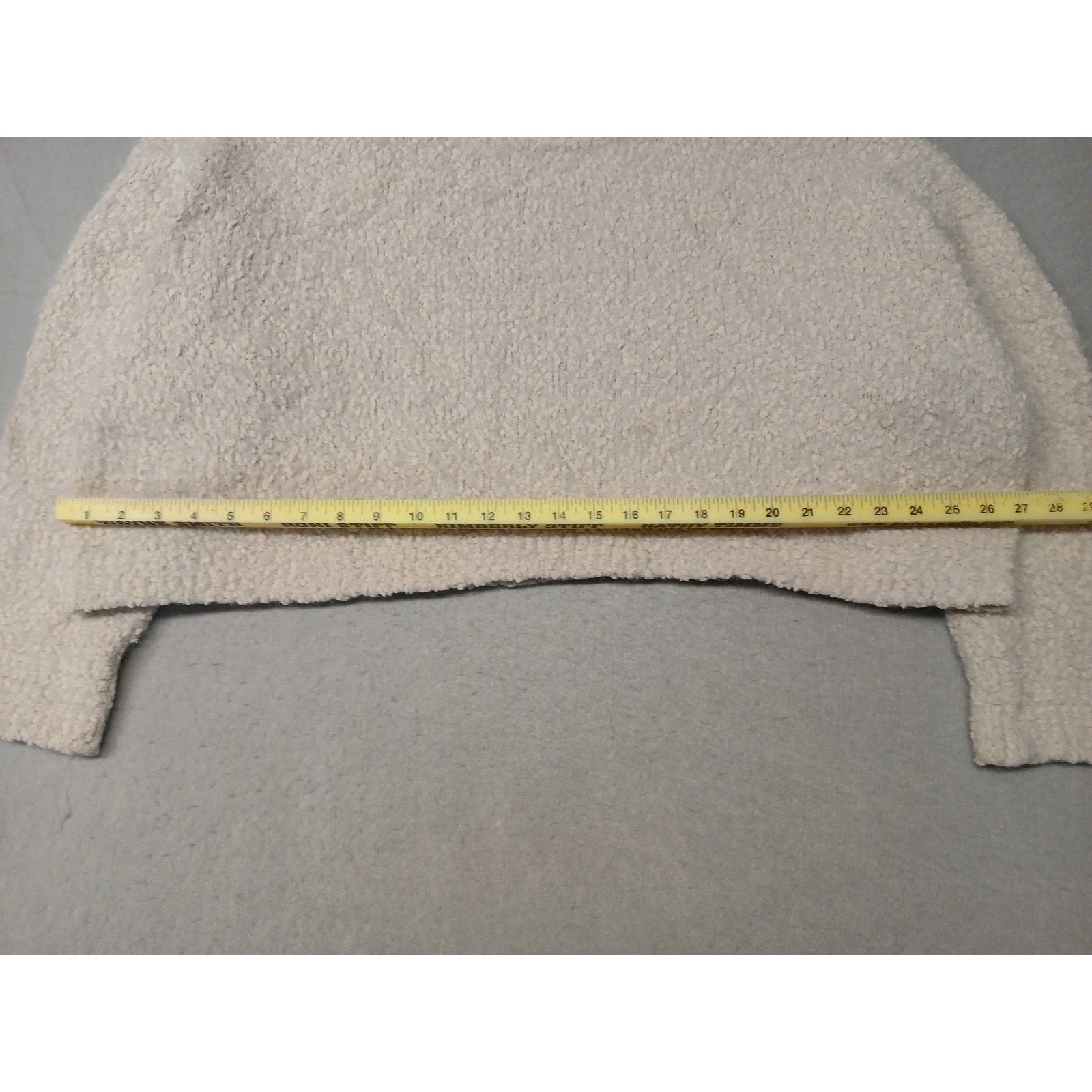 Old Navy Arizona (2XL) Women's Ivory Knitted Pullover Crop Sweater Size 3XL / US 20-22 - 3 Thumbnail