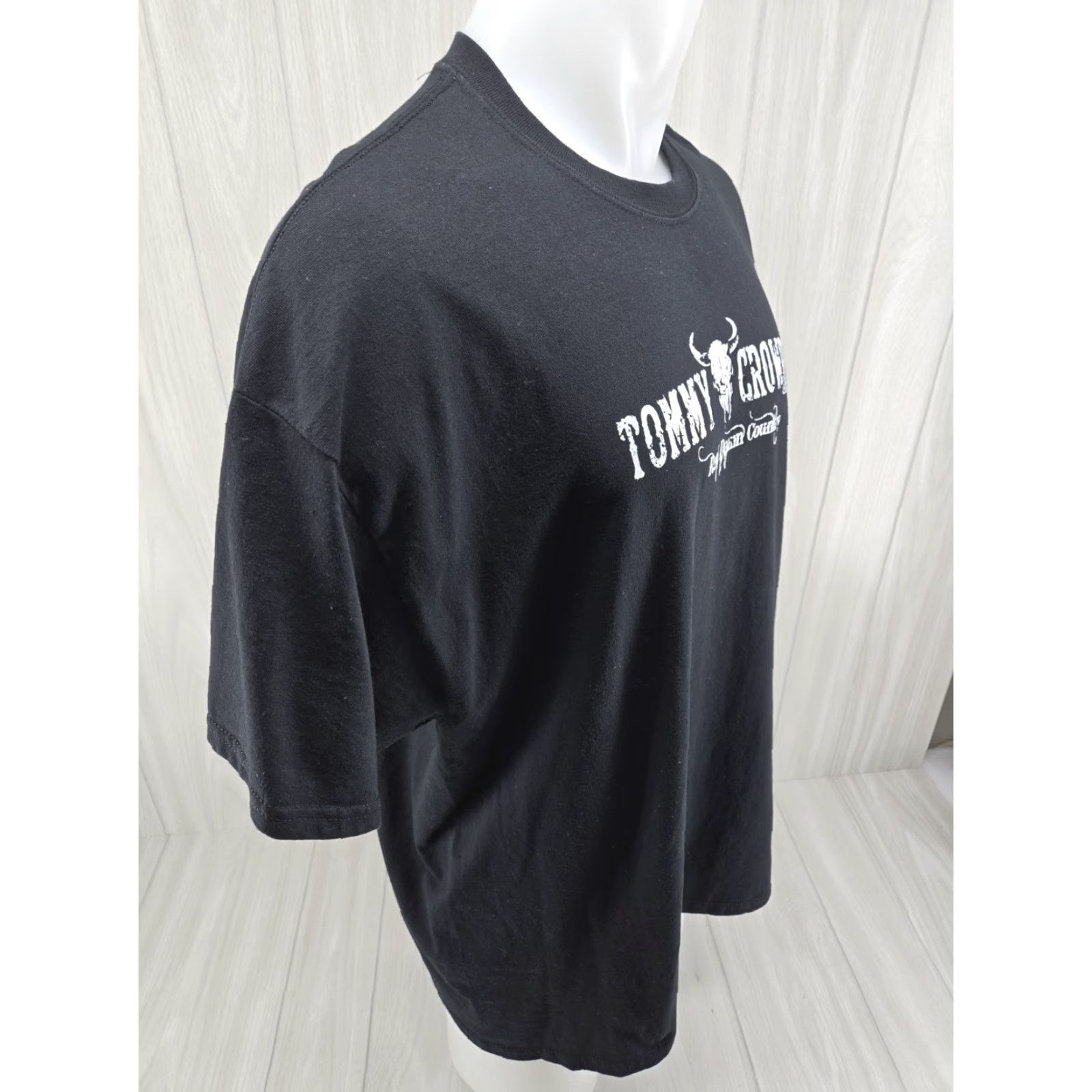 Gildan VINTAGE Tommy Crowder Band River Rat Nation Shirt Mens 2XL Black Short Sleeve T-Shirt Gildan Size US XXL / EU 58 / 5 - 7 Thumbnail