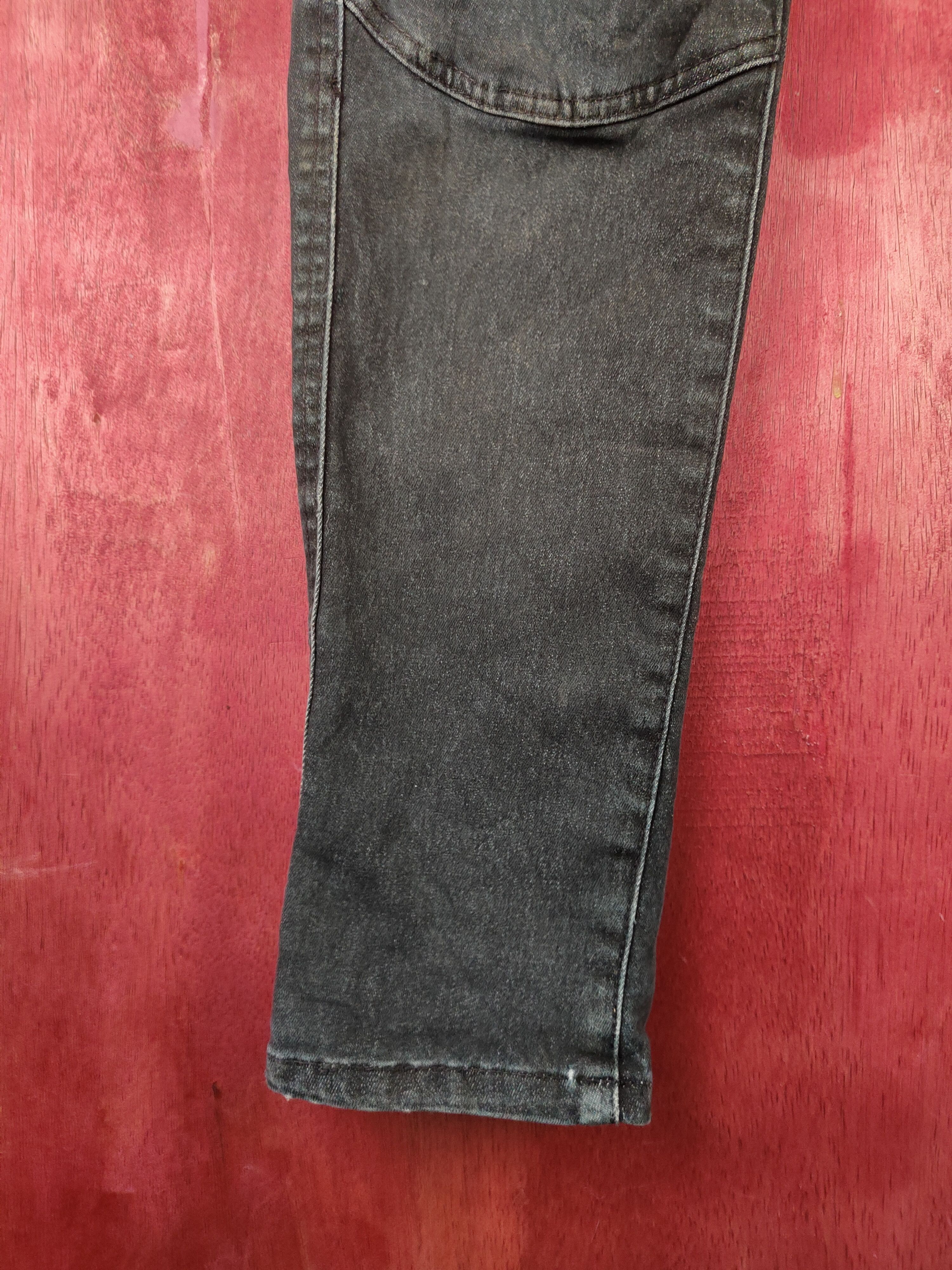 Japanese Brand I'z Frontier Black Distressed Cargo Pants N#S18 Size US 30 / EU 46 - 4 Thumbnail