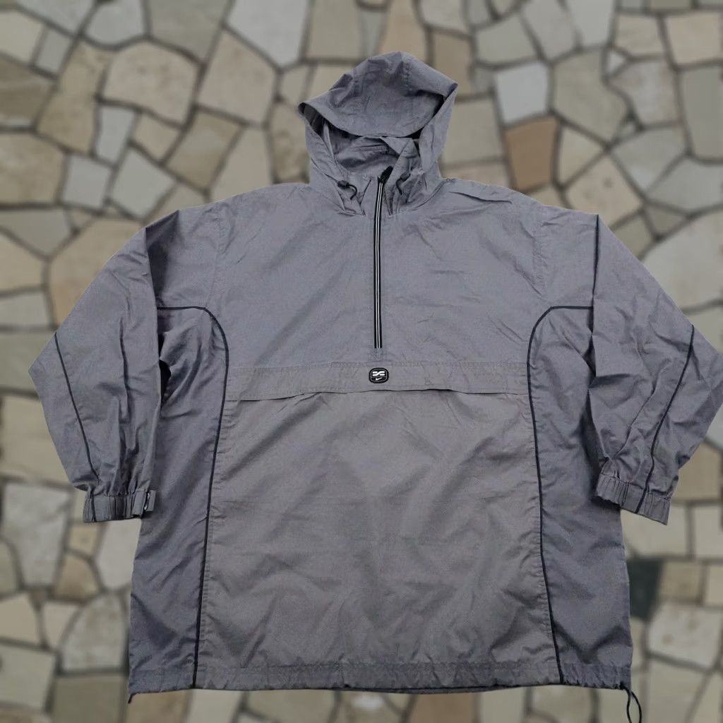 Nike VINTAGE Nike Jacket Mens XL Anorak Pullover Oversized 1/2 Zip Windbreaker Y2K Size US XL / EU 56 / 4 - 1 Thumbnail