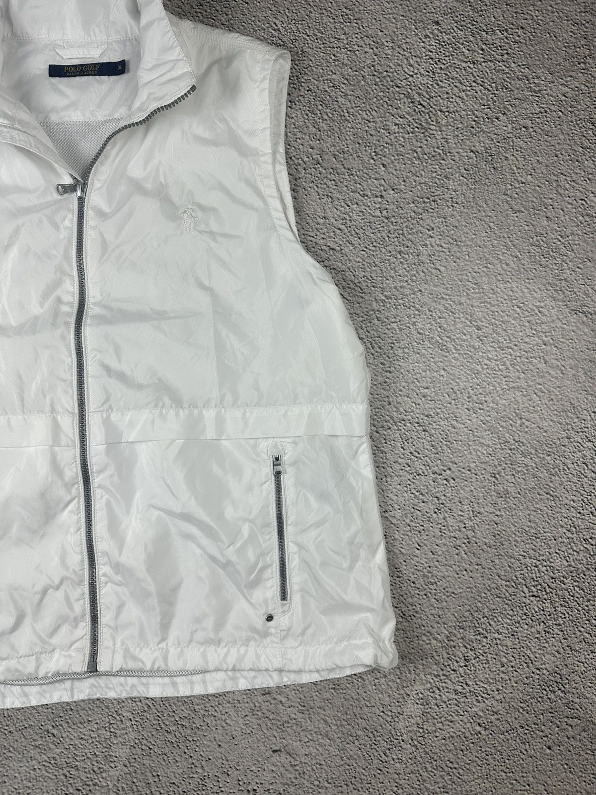 Polo Ralph Lauren Vintage Polo Golf Ralph Lauren Nylon Vest Y2K Style Hype Size XL / US 12-14 / IT 48-50 - 4 Thumbnail