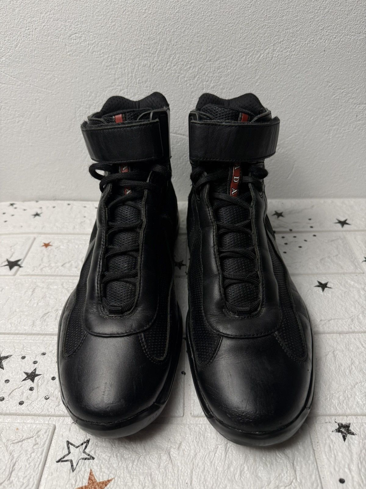 Prada Prada America's Cup High Top - 4T0341 US9.5 UK8.5 EUR44 Size US 9.5 / EU 42-43 - 4 Thumbnail