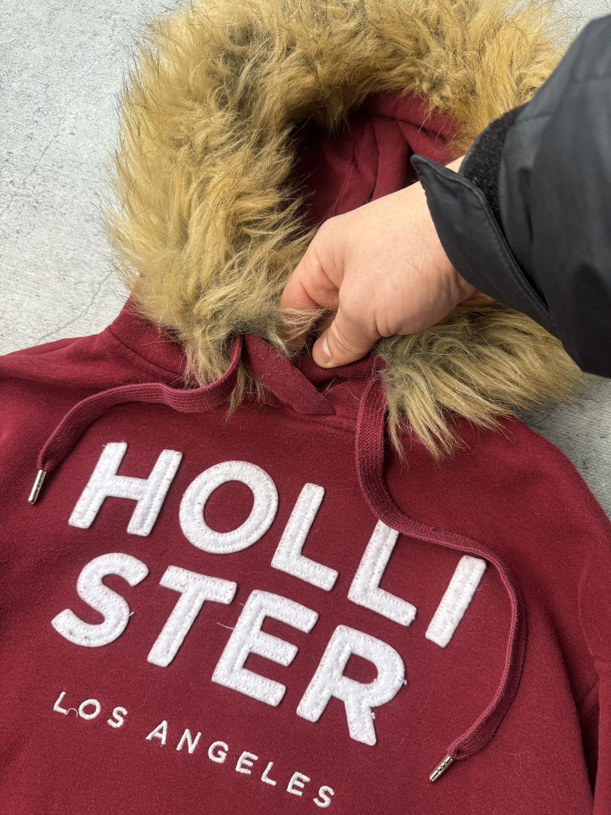 Hollister Hollister fur hoodie ifsixwasnine style Size US XXS / EU 40 - 6 Thumbnail