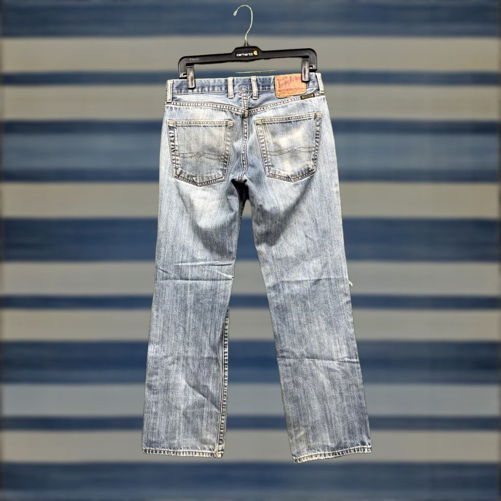 Lucky Brand Lucky Brand Jeans Mens 30 Straight Denim Blue 5-Pocket Regular Fit USA Made 30 Inseam 221 Original Light White Oak Cone Vintage: No Size US 30 / EU 46 - 1 Thumbnail