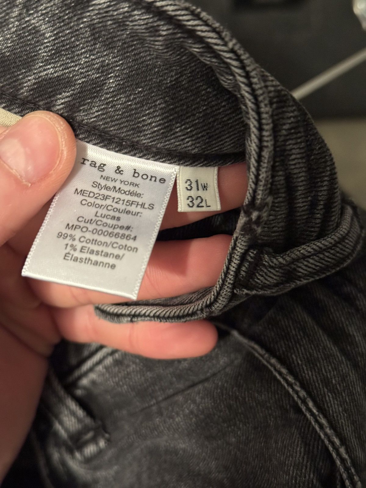 Rag & Bone Rag & Bone Dark Denim Jeans Size US 31 - 5 Thumbnail