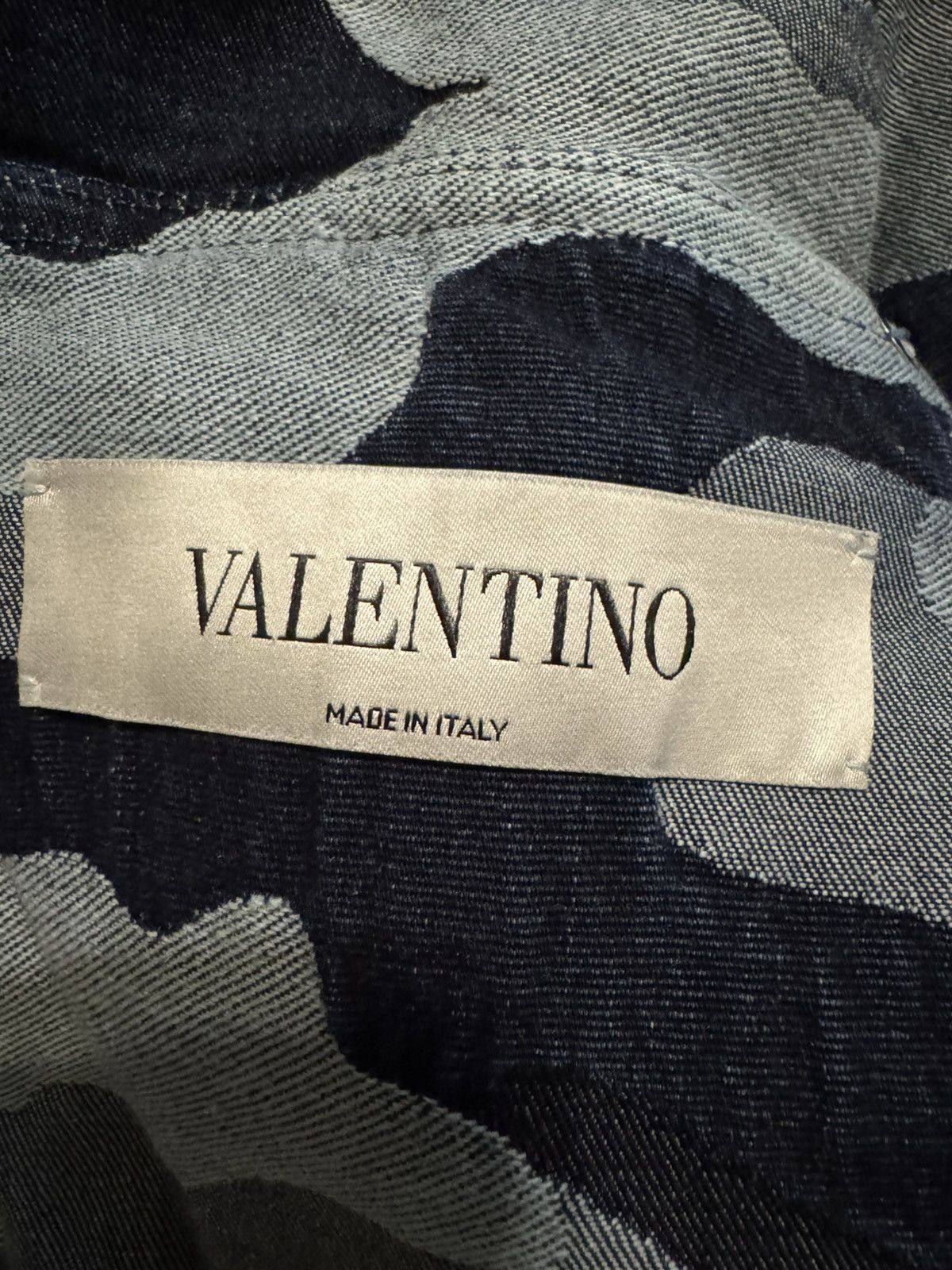 Valentino Camouflage denim jacket Size US S / EU 44-46 / 1 - 6 Thumbnail