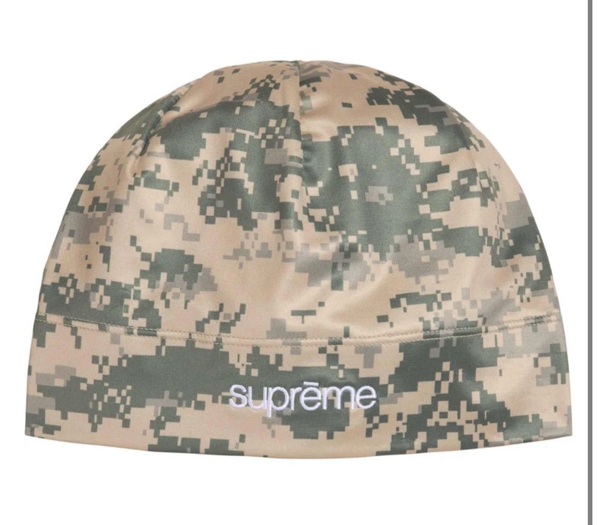 Supreme Supreme Base Layer Beanie Red Camo | Grailed