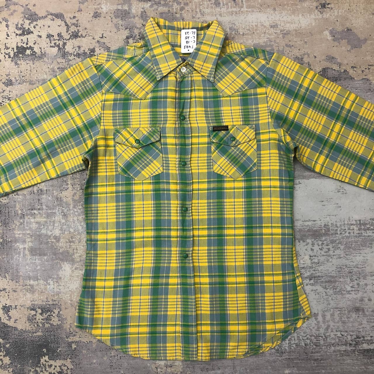 Hysteric Glamour T443 HYSTERIC GLAMOUR WESTERN FLANNEL SHIRTS Size US S / EU 44-46 / 1 - 4 Thumbnail