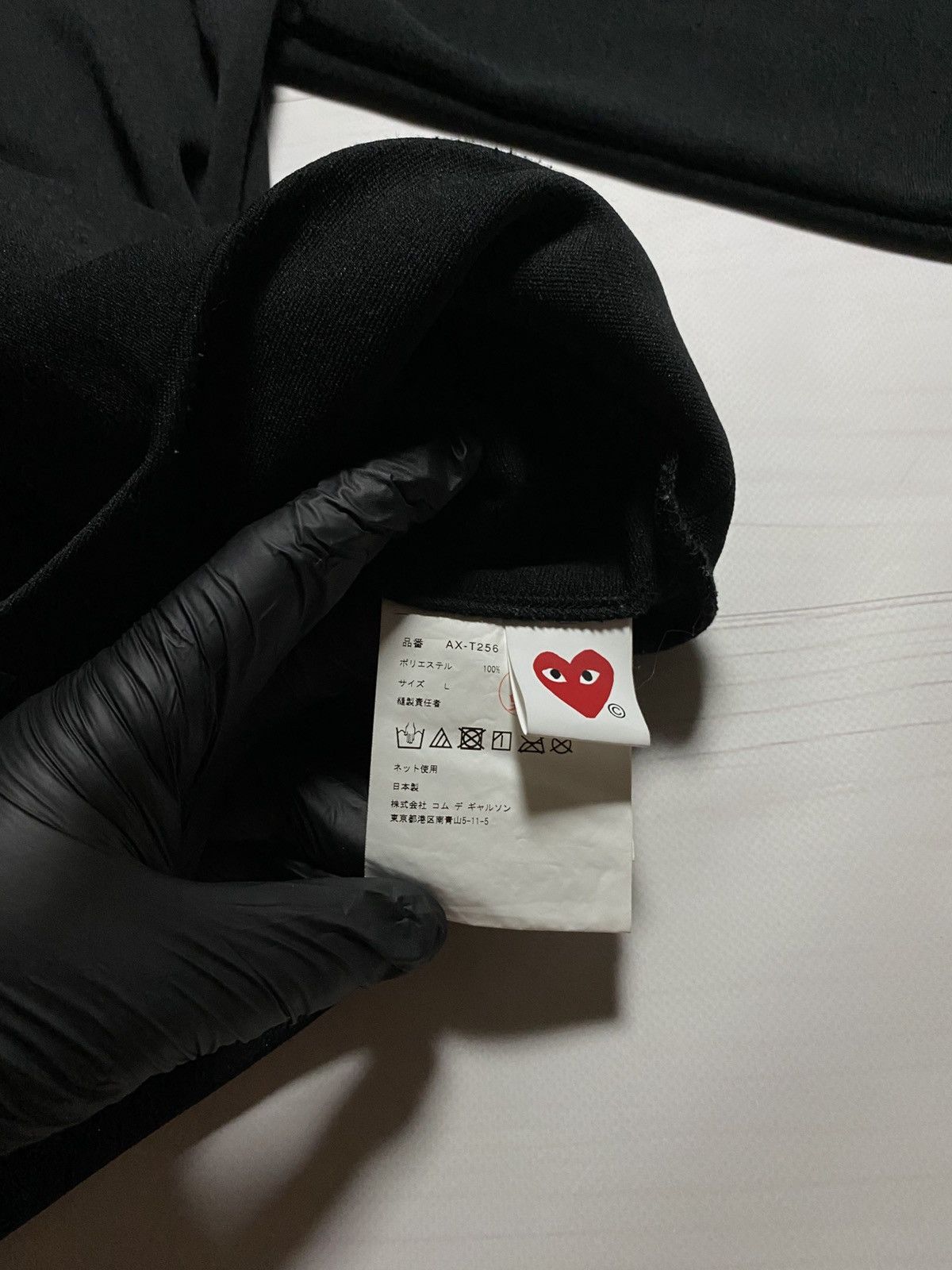 Comme des Garcons PLAY Comme Des Garcons PLAY Big logo y2k zip jacket Size US L / EU 52-54 / 3 - 4 Thumbnail