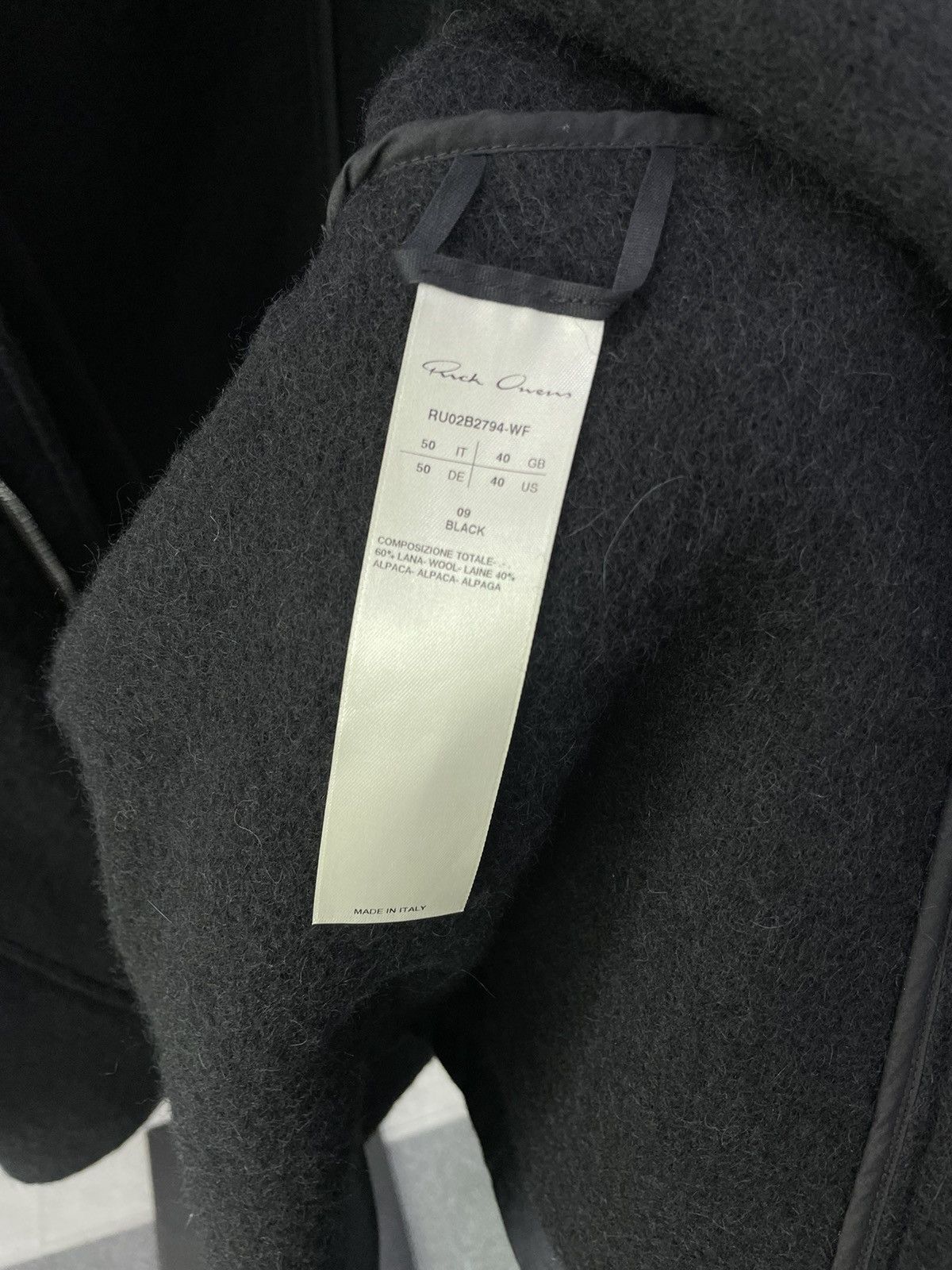 Rick Owens Rick owens jumbo peter jacket Size US M / EU 48-50 / 2 - 5 Thumbnail
