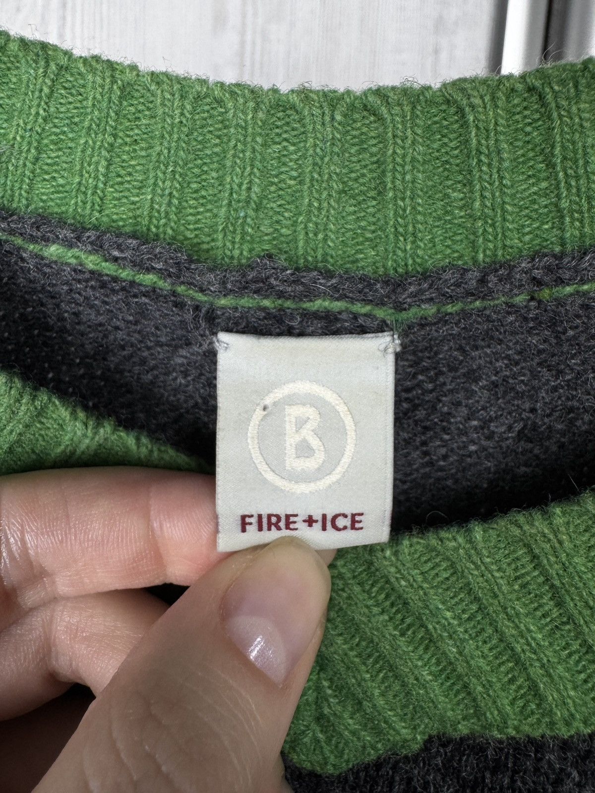 Bogner Bogner Fire + Ice multicolor wool ornament sweater jumper Size US M / EU 48-50 / 2 - 9 Thumbnail