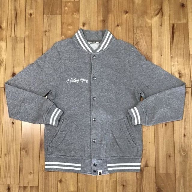 Bape BAPE General embroidered sweat varsity jacket a bathing ape Size US S / EU 44-46 / 1 - 2 Thumbnail