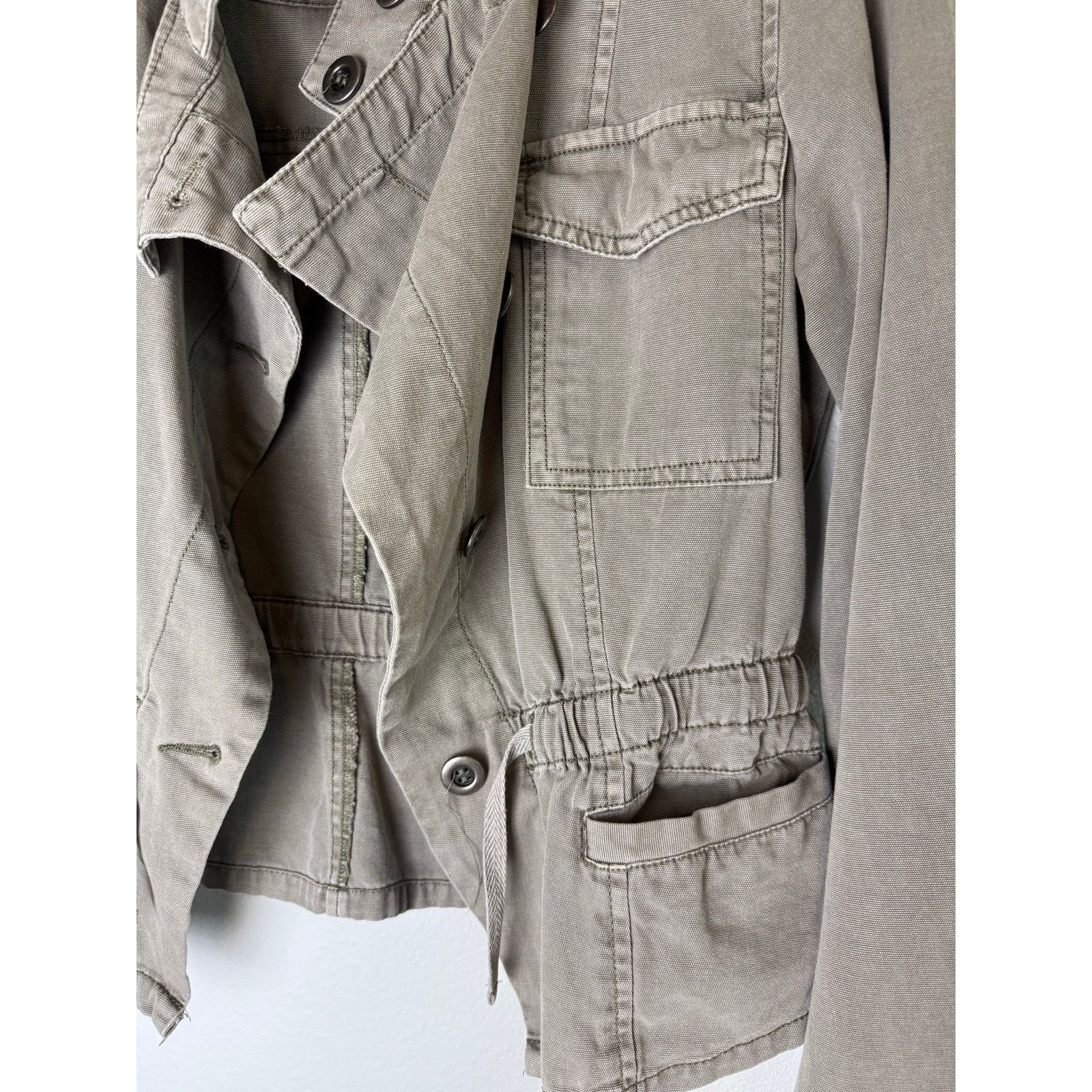 American Rag American Rag Cie Olive Green Jacket, Size Med Size M / US 6-8 / IT 42-44 - 4 Thumbnail