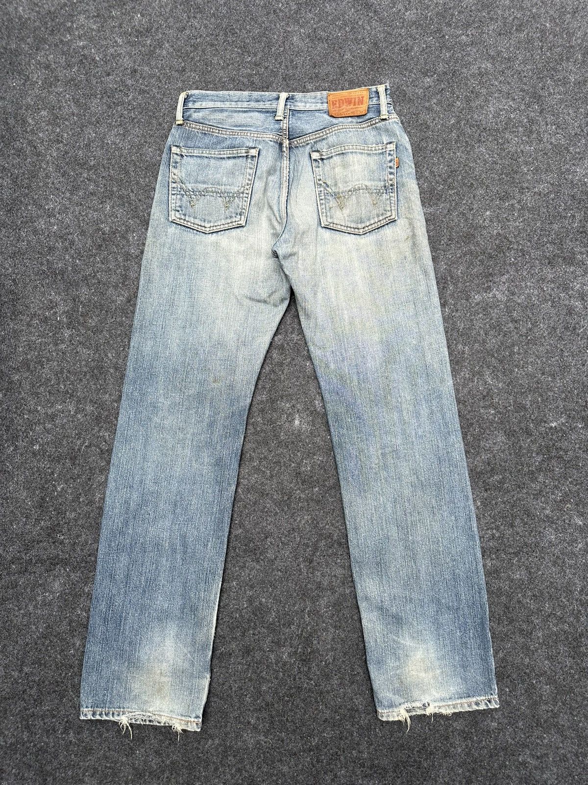 Edwin × If Six Was Nine × Vintage Vintage Edwin 505zxx Selvedge Distressed Denim D68 Size US 30 / EU 46 - 2 Thumbnail
