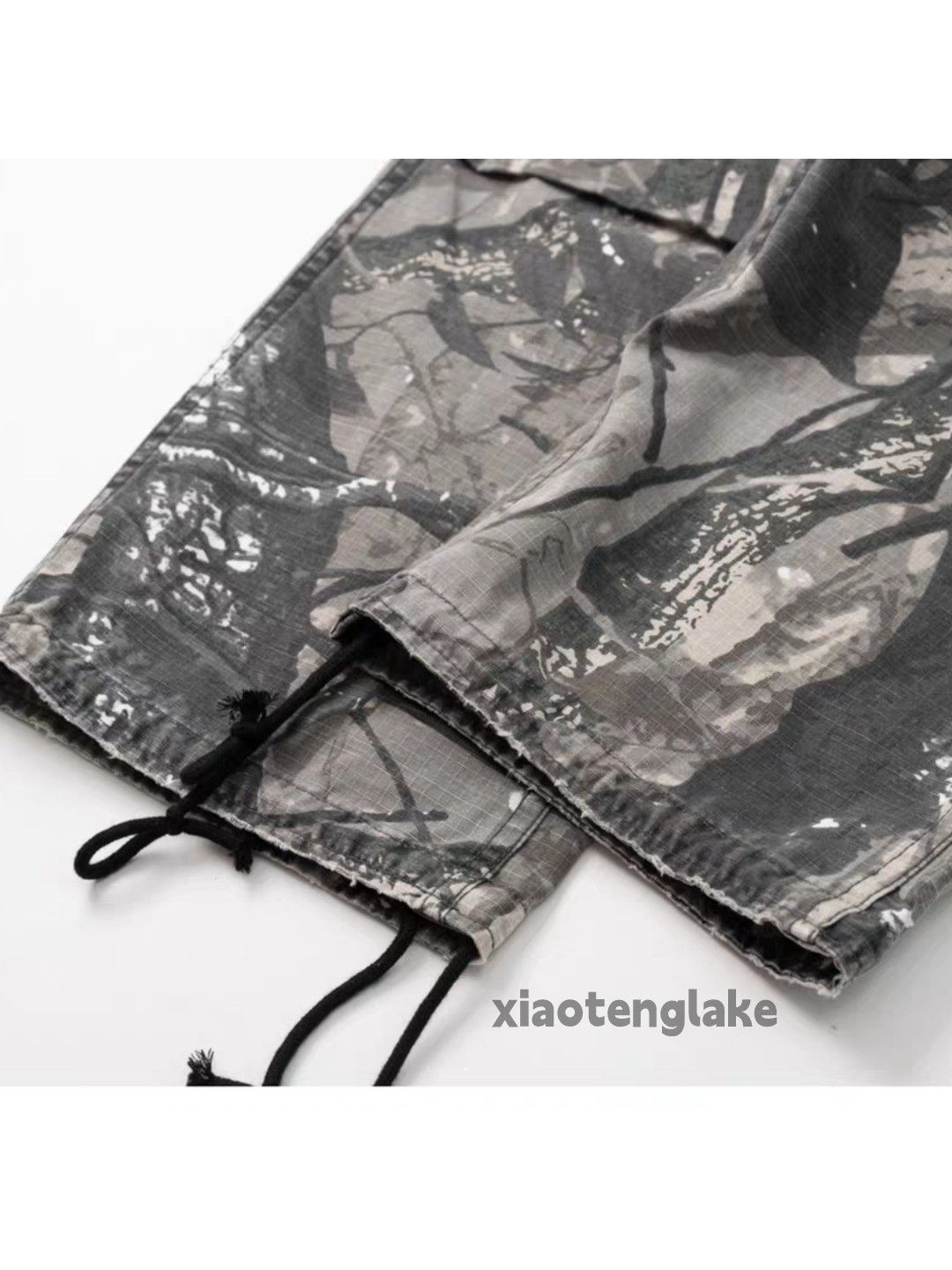 Designer × Japanese Brand × Vintage utility military loose baggy pattern camo cargo pants Size US 34 / EU 50 - 4 Thumbnail