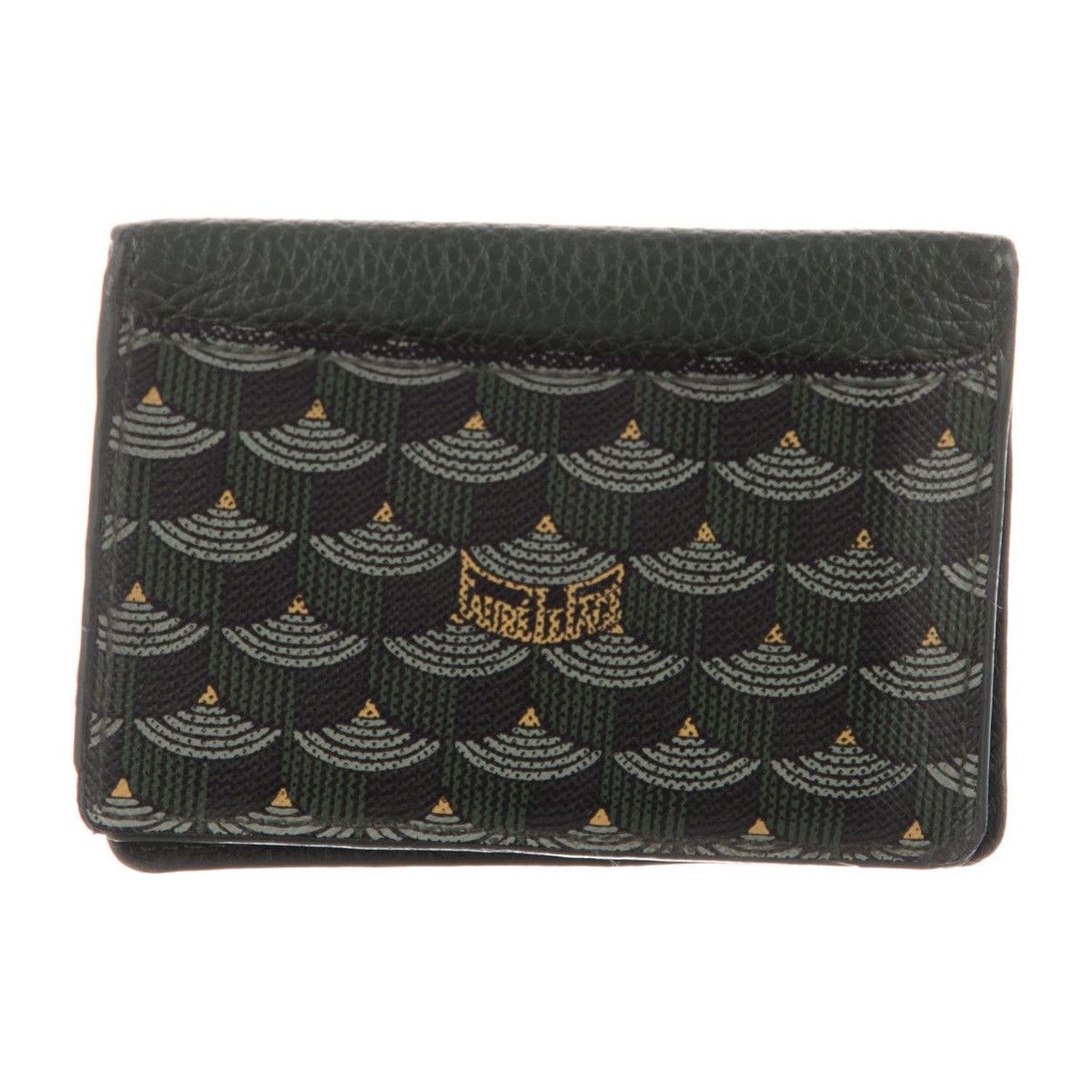 Faure Le Page Empire Green Mini Bifold Pistol Calibre Wallet Size ONE SIZE - 3 Thumbnail