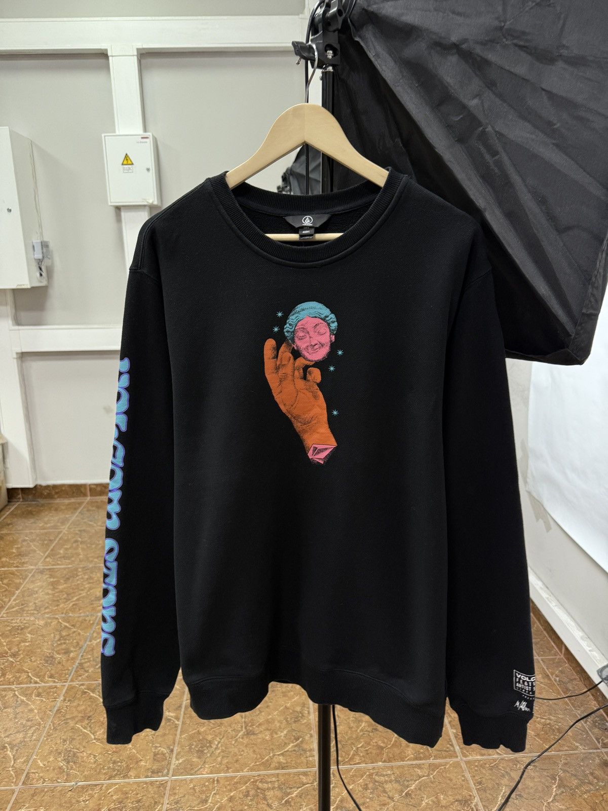 Volcom Y2K Volcom Featured Artist Series Skateboarding Sweatshirt 