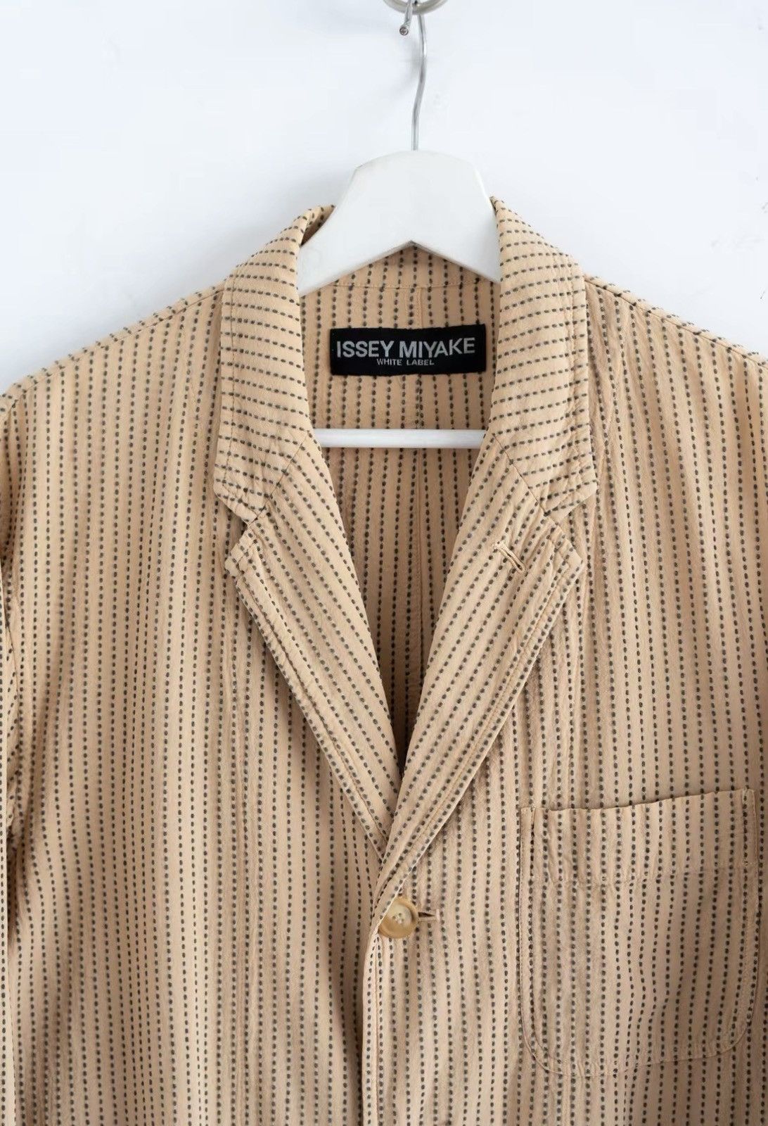 Issey Miyake Issey Miyake Men 04SS Hand-Stitched Topstitch Blazer J4 Size US S / EU 44-46 / 1 - 3 Thumbnail