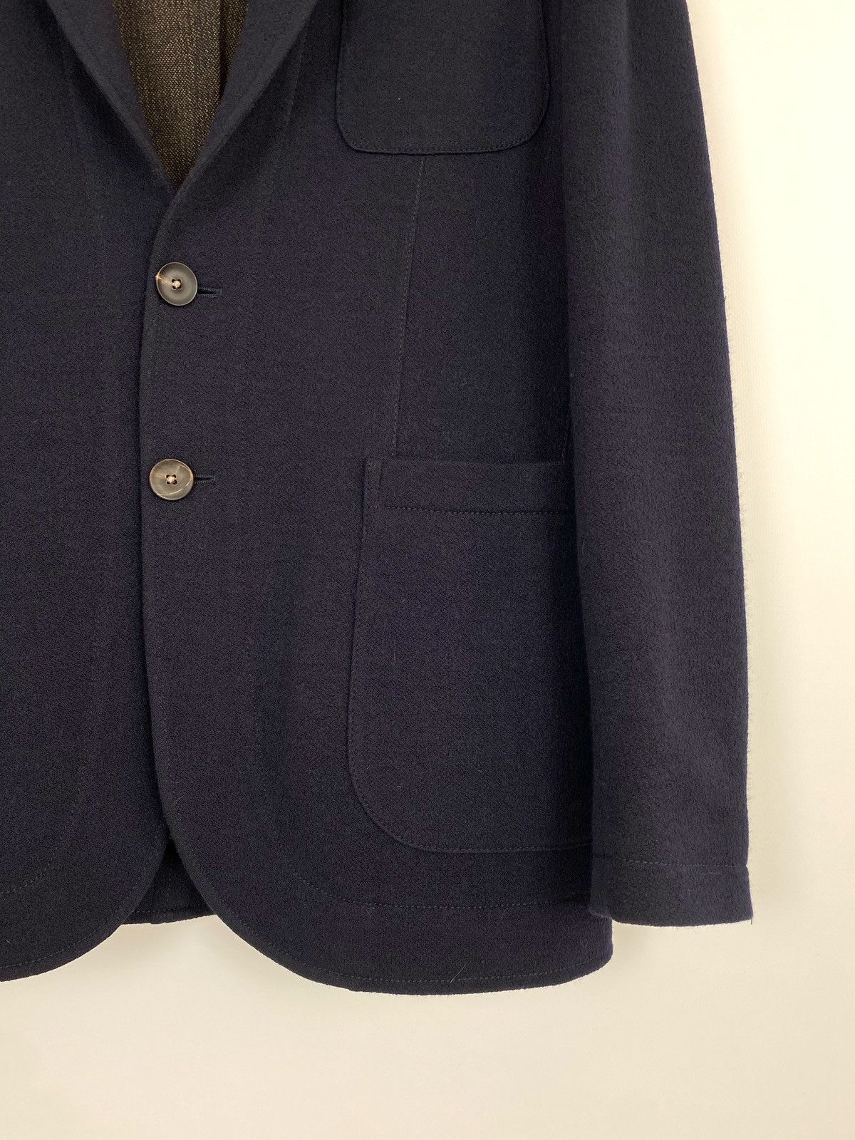 THE GIGI The Gigi Classic Dark Blue Blazer Made in Italy Size 48R - 5 Thumbnail